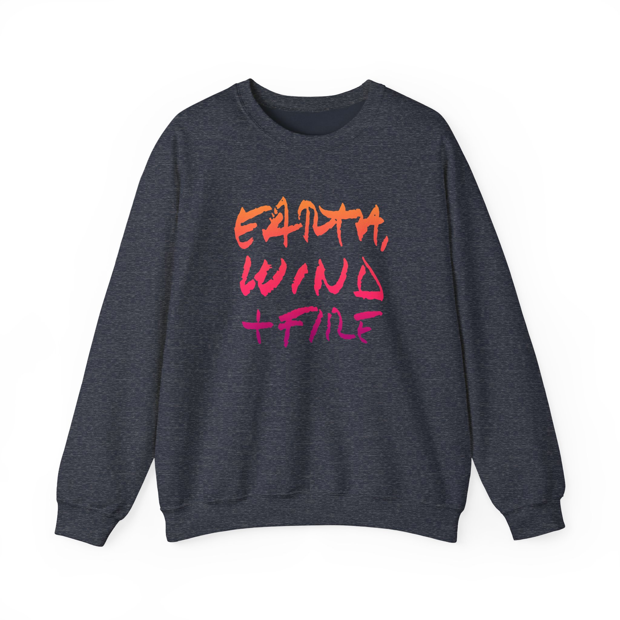 Earth Wind & Fire Logo Unisex Heavy Blendâ„¢ Crewneck Sweatshirt