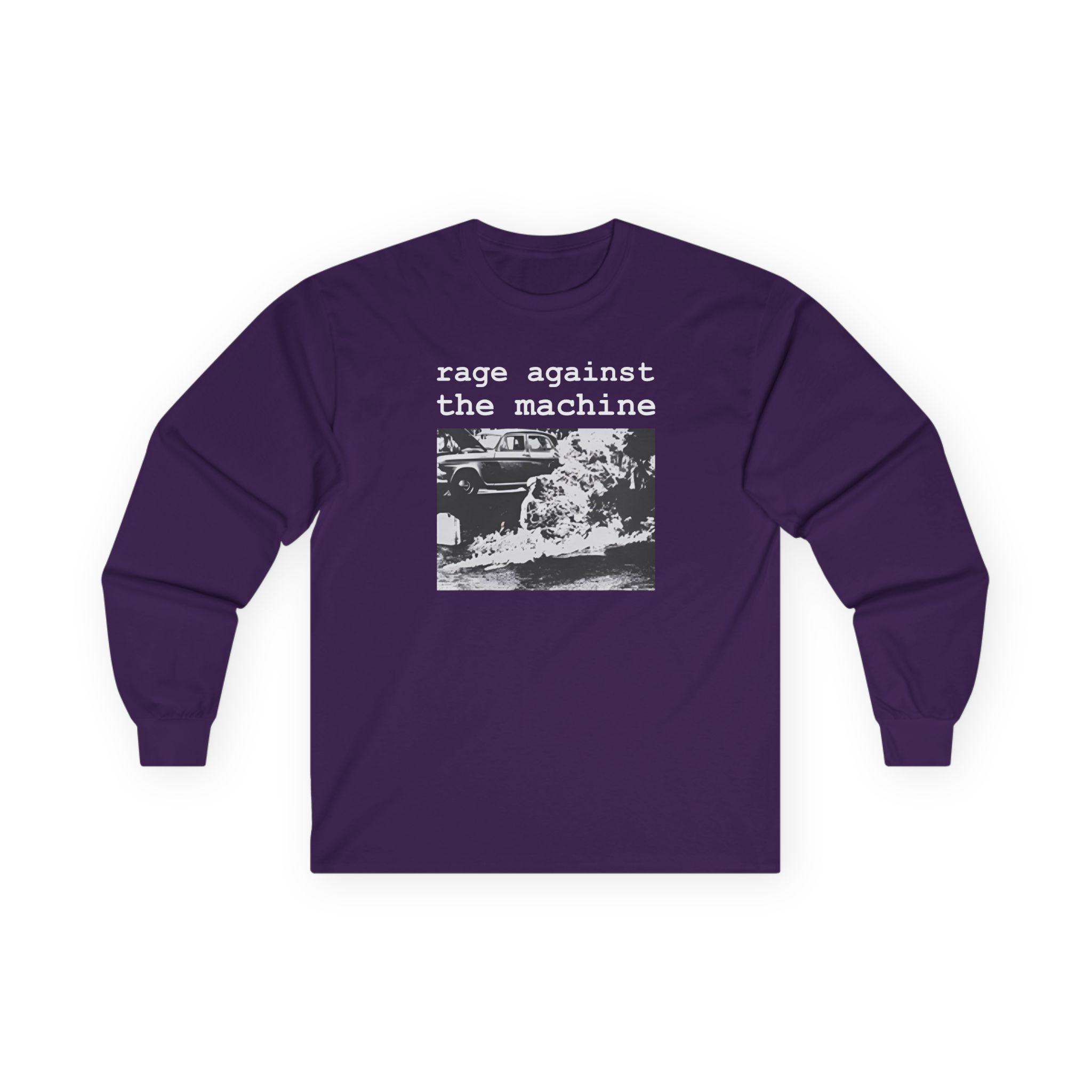 Rage Against the Machine Self-immolation Unisex Ultra Cotton Long Sleeve Tee