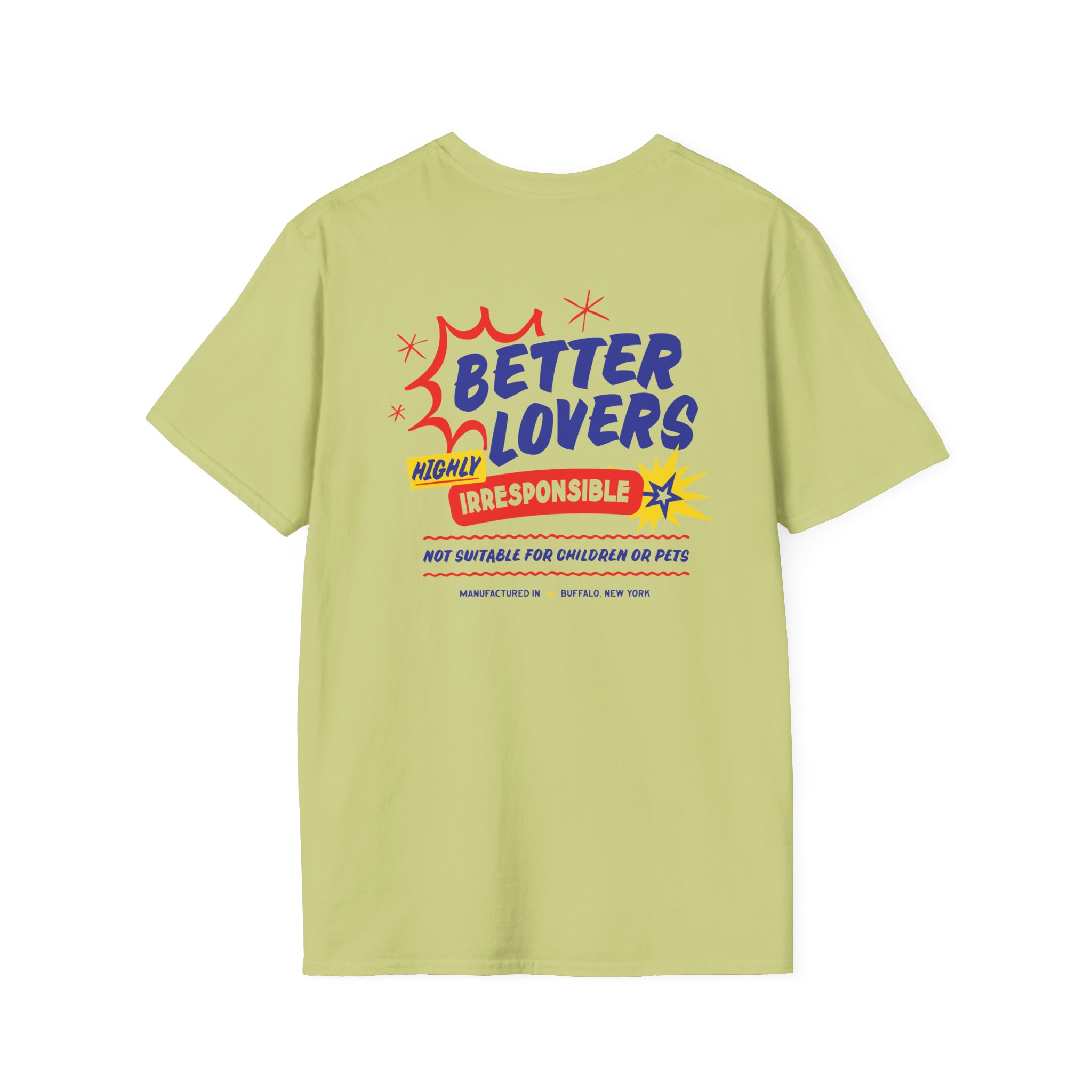 Better Lovers Not Suitable for Children Unisex Softstyle T-Shirt