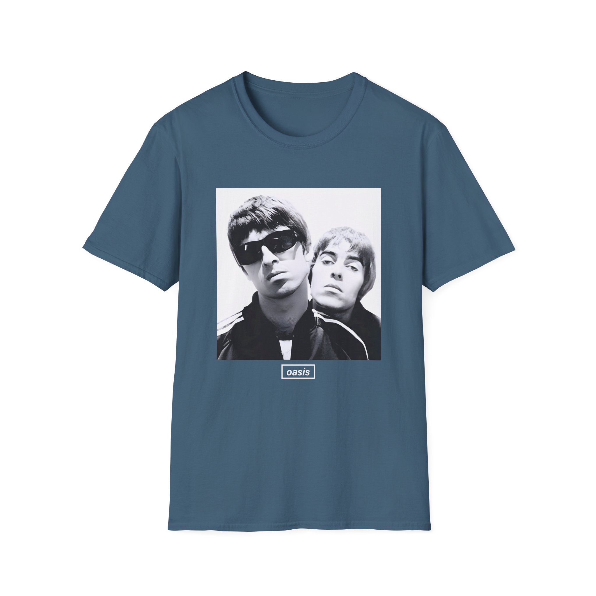 Oasis Liam & Noel Unisex Softstyle T-Shirt