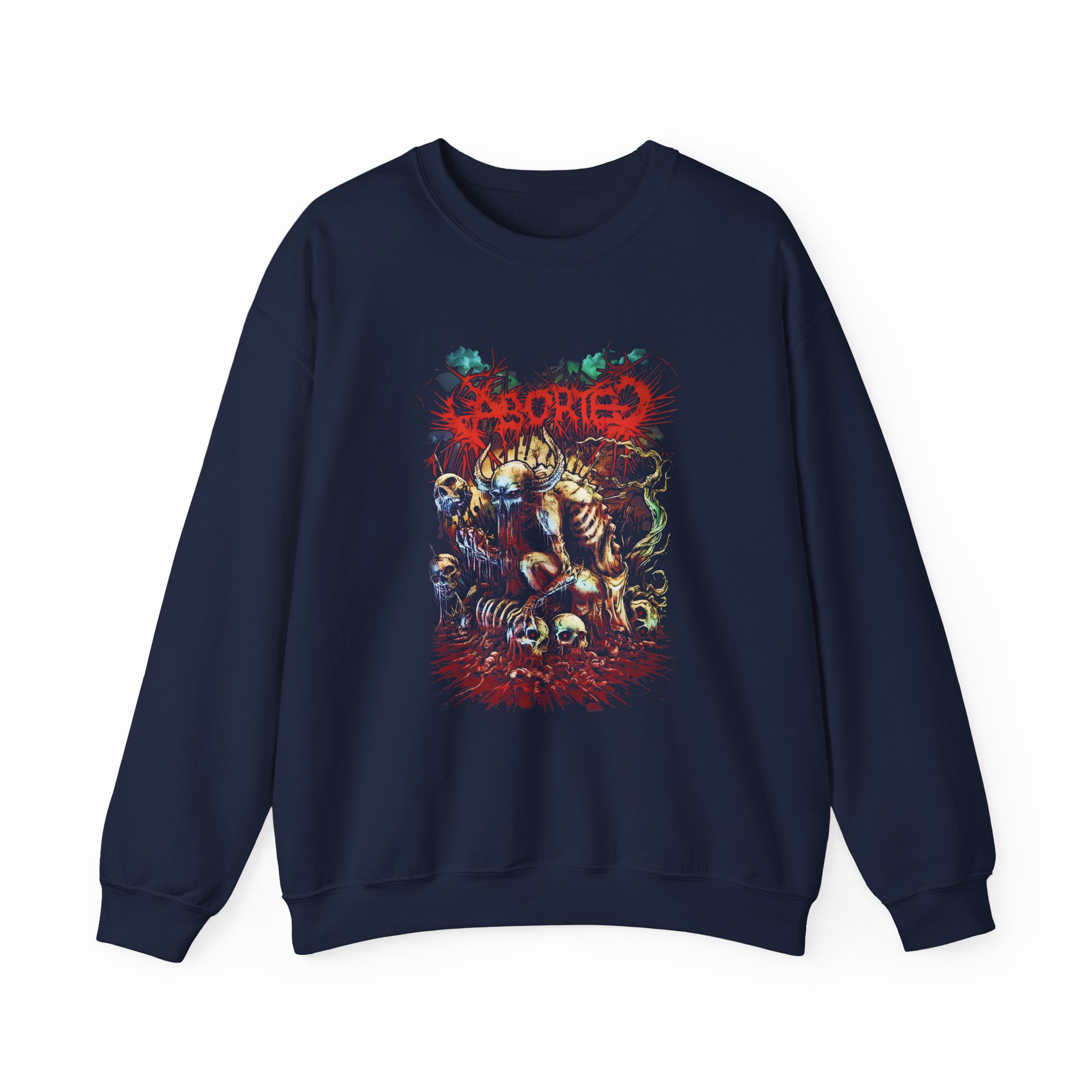 Aborted Godmachine Unisex Heavy Blendâ„¢ Crewneck Sweatshirt