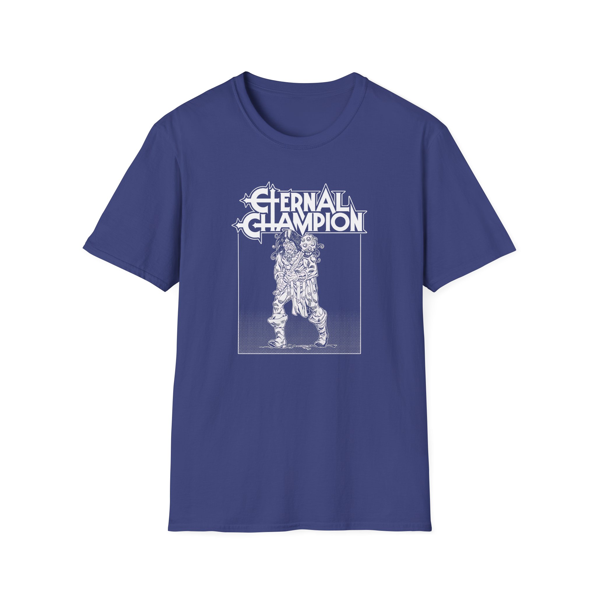 Eternal Champion Muscle Man Unisex Softstyle T-Shirt