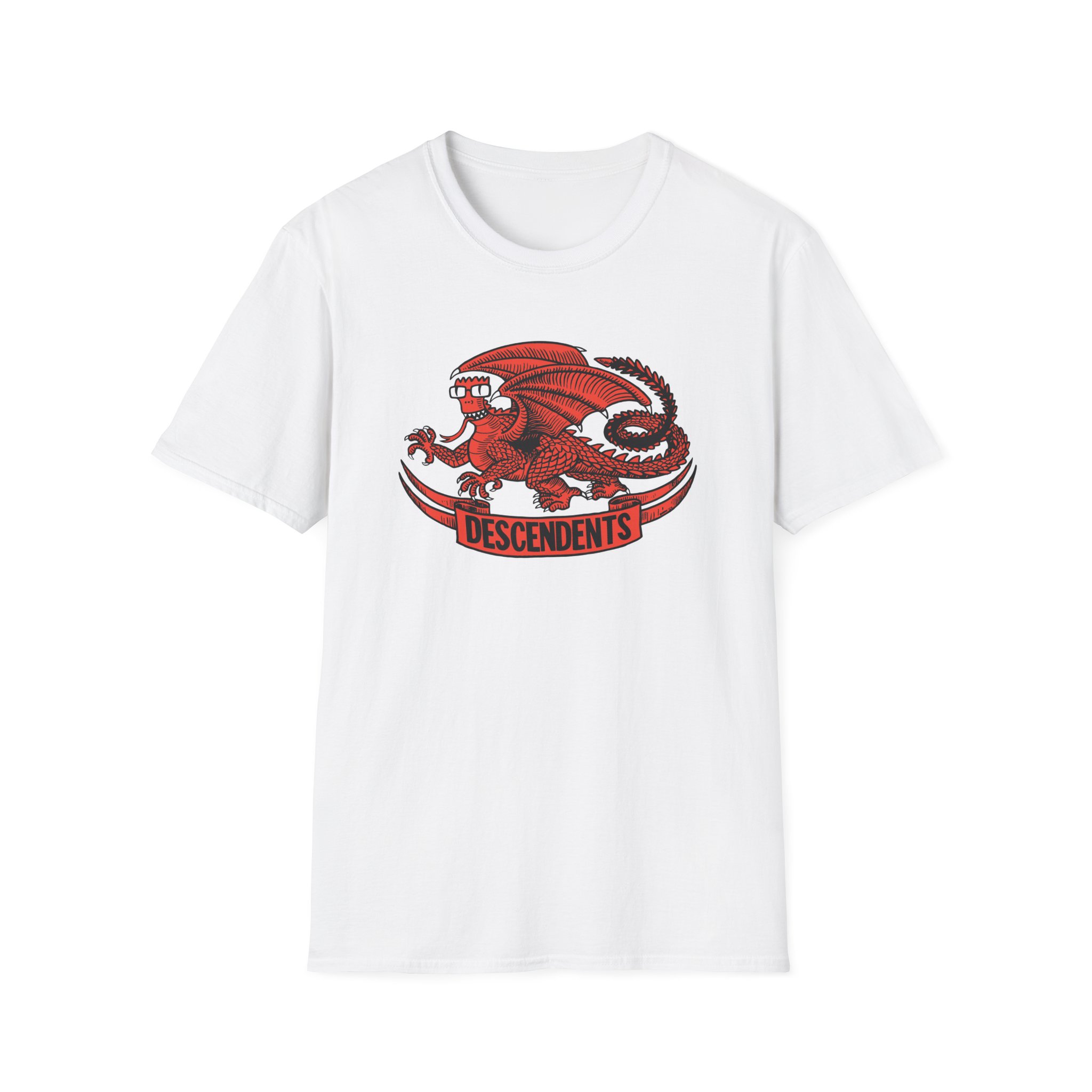 Descendents Dragon Unisex Softstyle T-Shirt