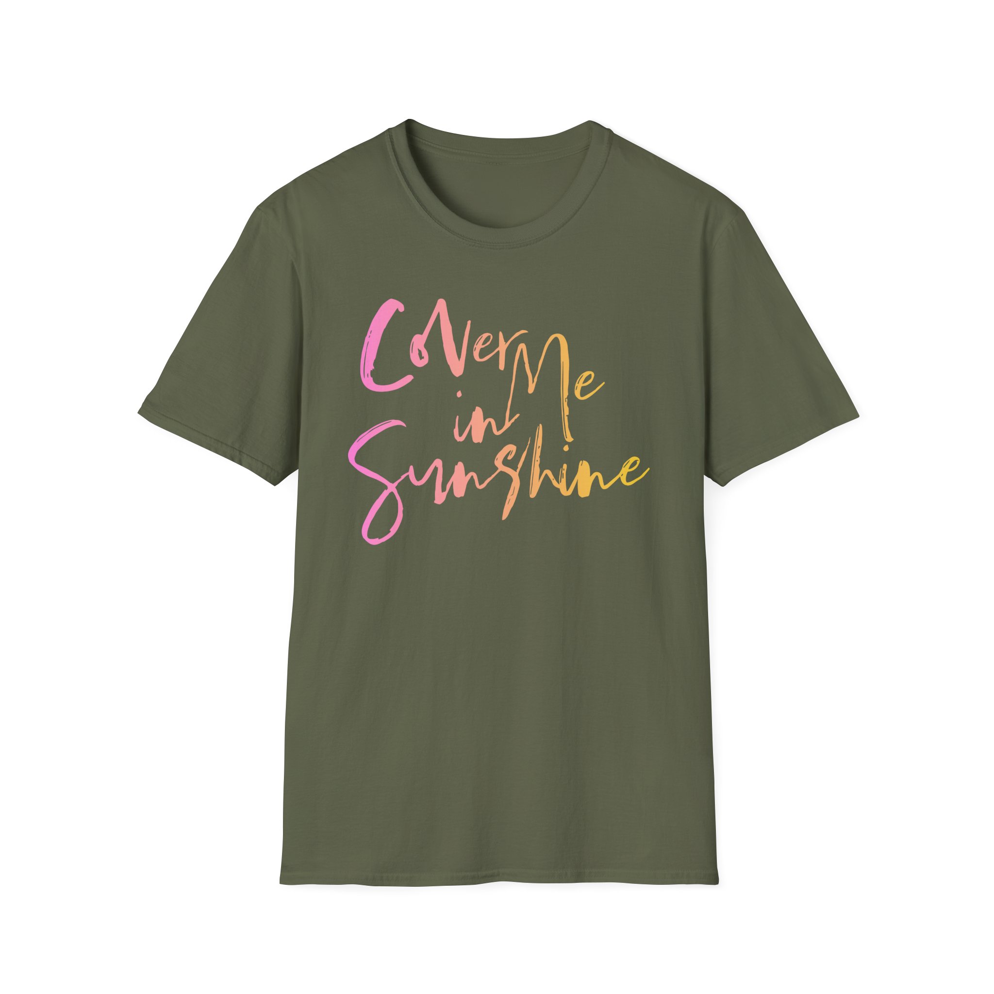 P!nk Gradient Cover Me in Sunshine Unisex Softstyle T-Shirt
