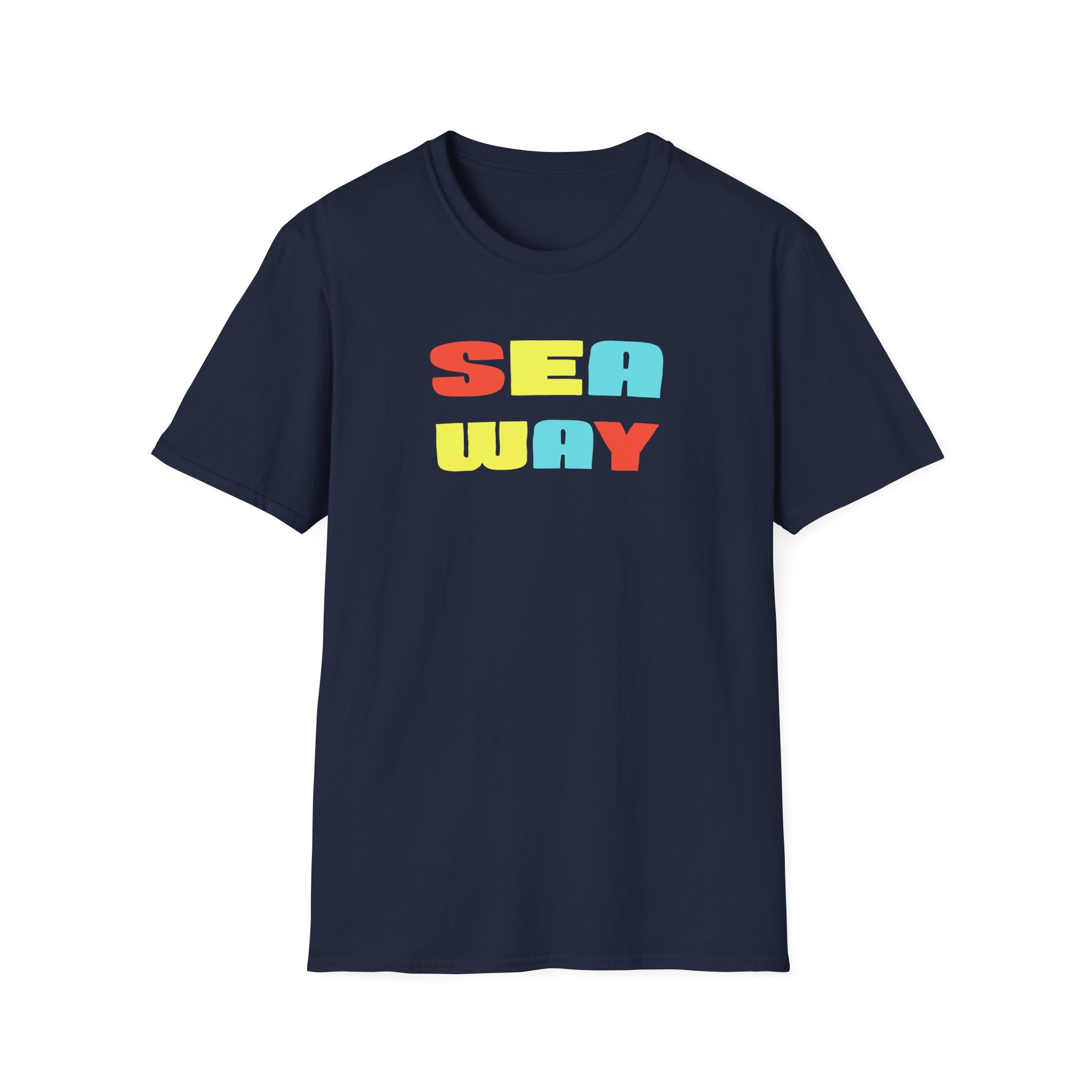 Seaway Big Vibe Stacked Unisex Softstyle T-Shirt