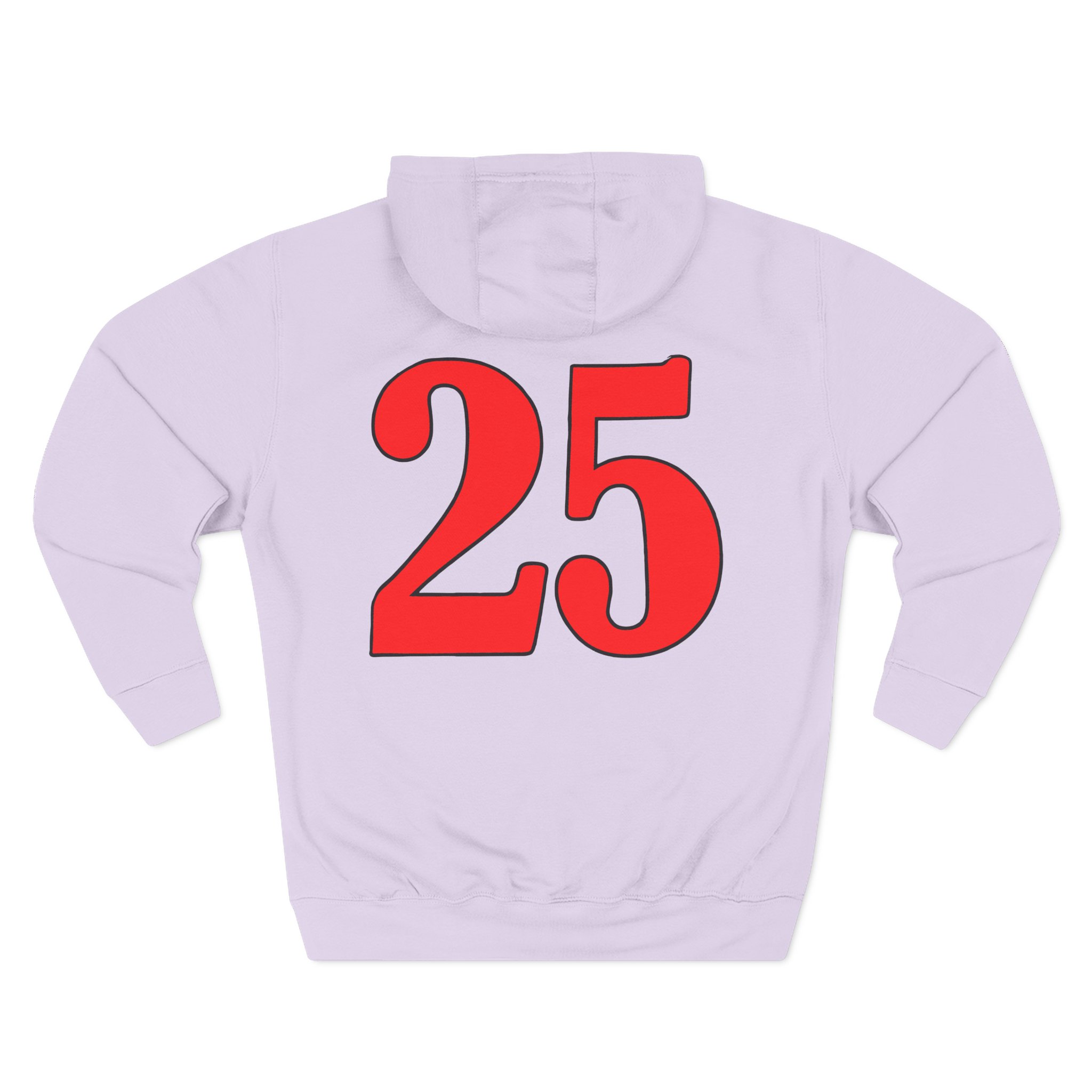 Desolated Three-Panel Fleece Hoodie