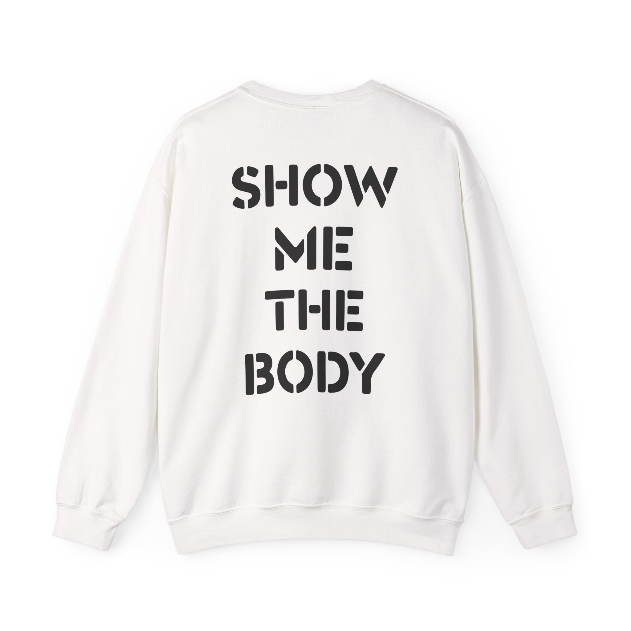 Show Me the Body Boot Unisex Heavy Blendâ„¢ Crewneck Sweatshirt