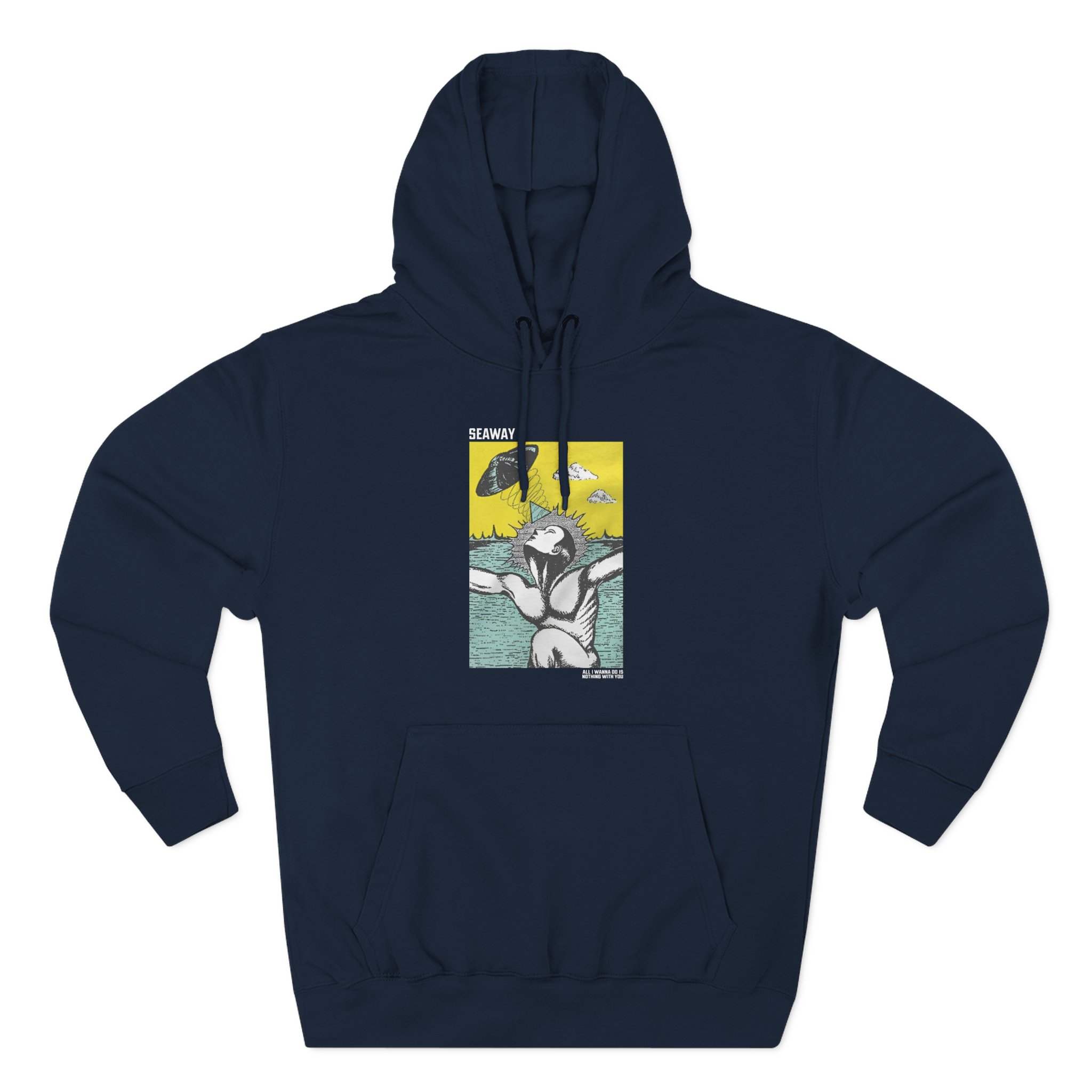 Seaway Earth Three-Panel Fleece Hoodie