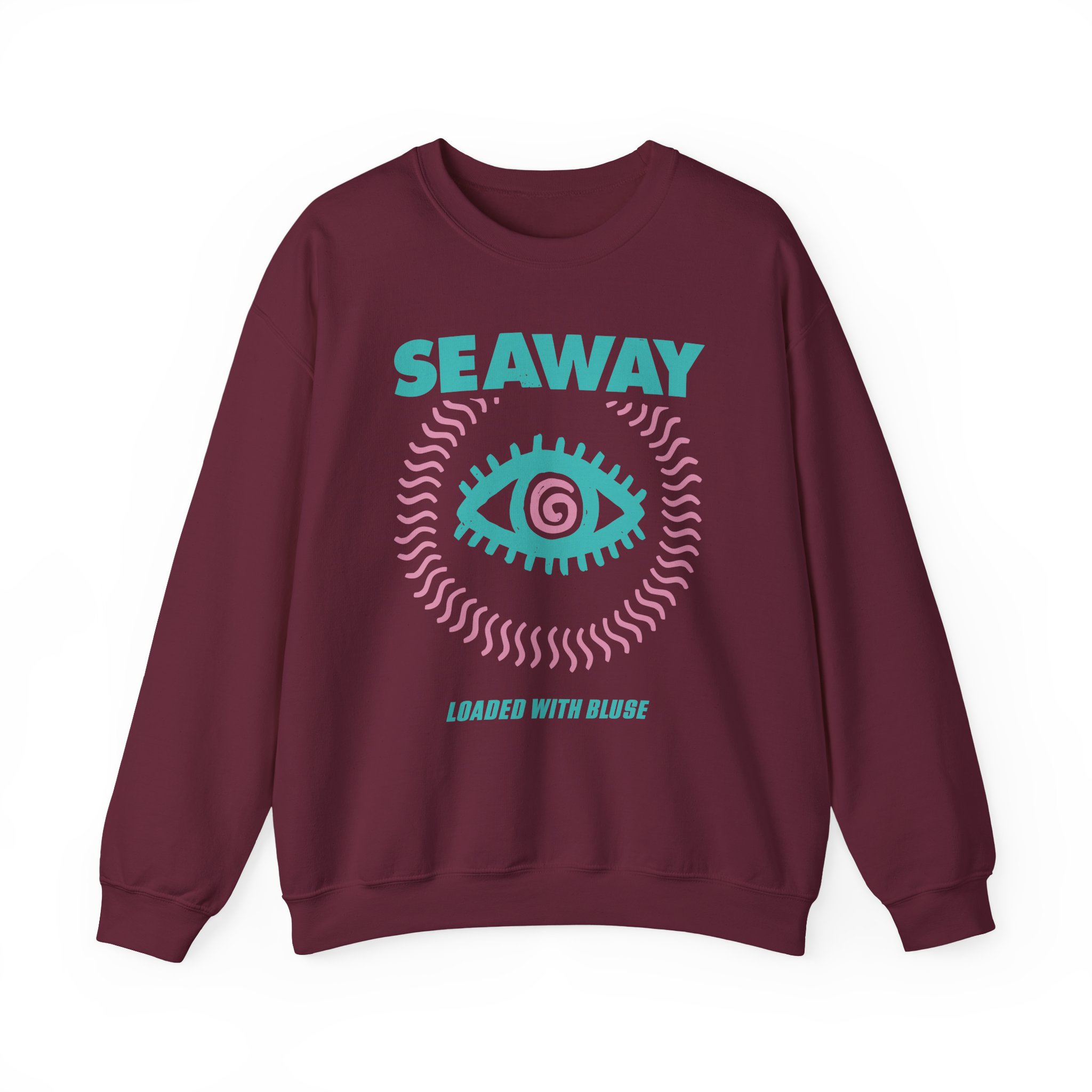Seaway Spiral Eye Unisex Heavy Blendâ„¢ Crewneck Sweatshirt
