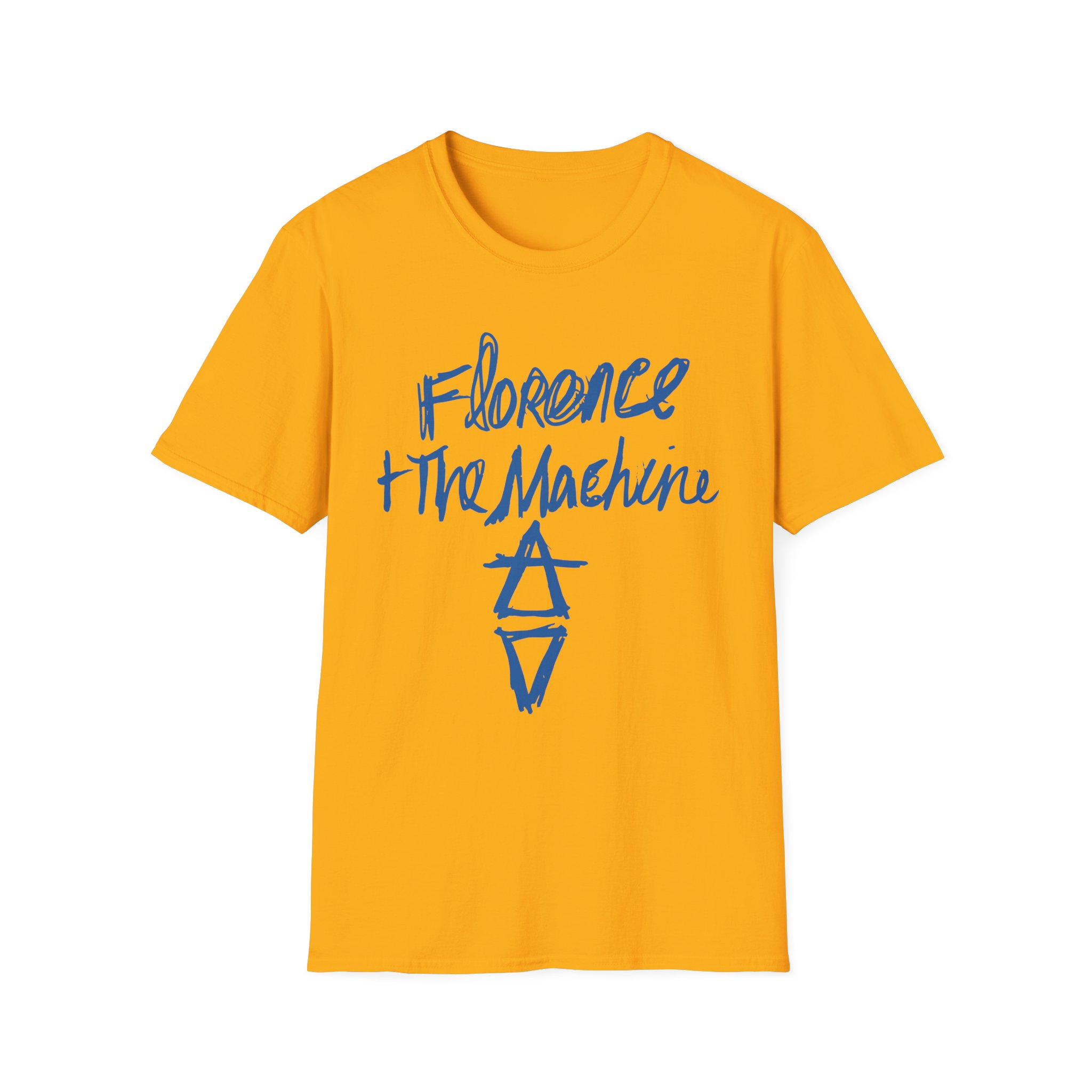 Florence and the Machine Hand Drawn Logo Unisex Softstyle T-Shirt