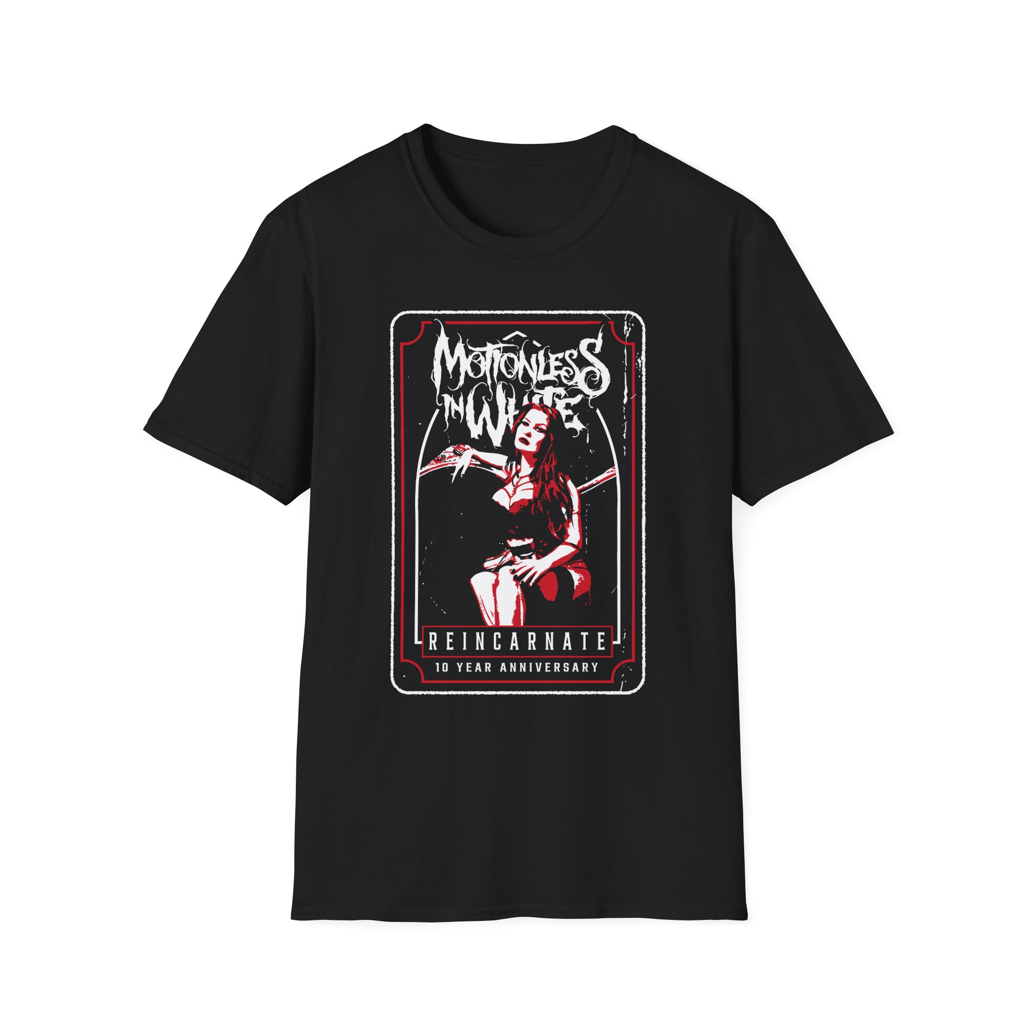 Motionless in White the Queen Unisex Softstyle T-Shirt