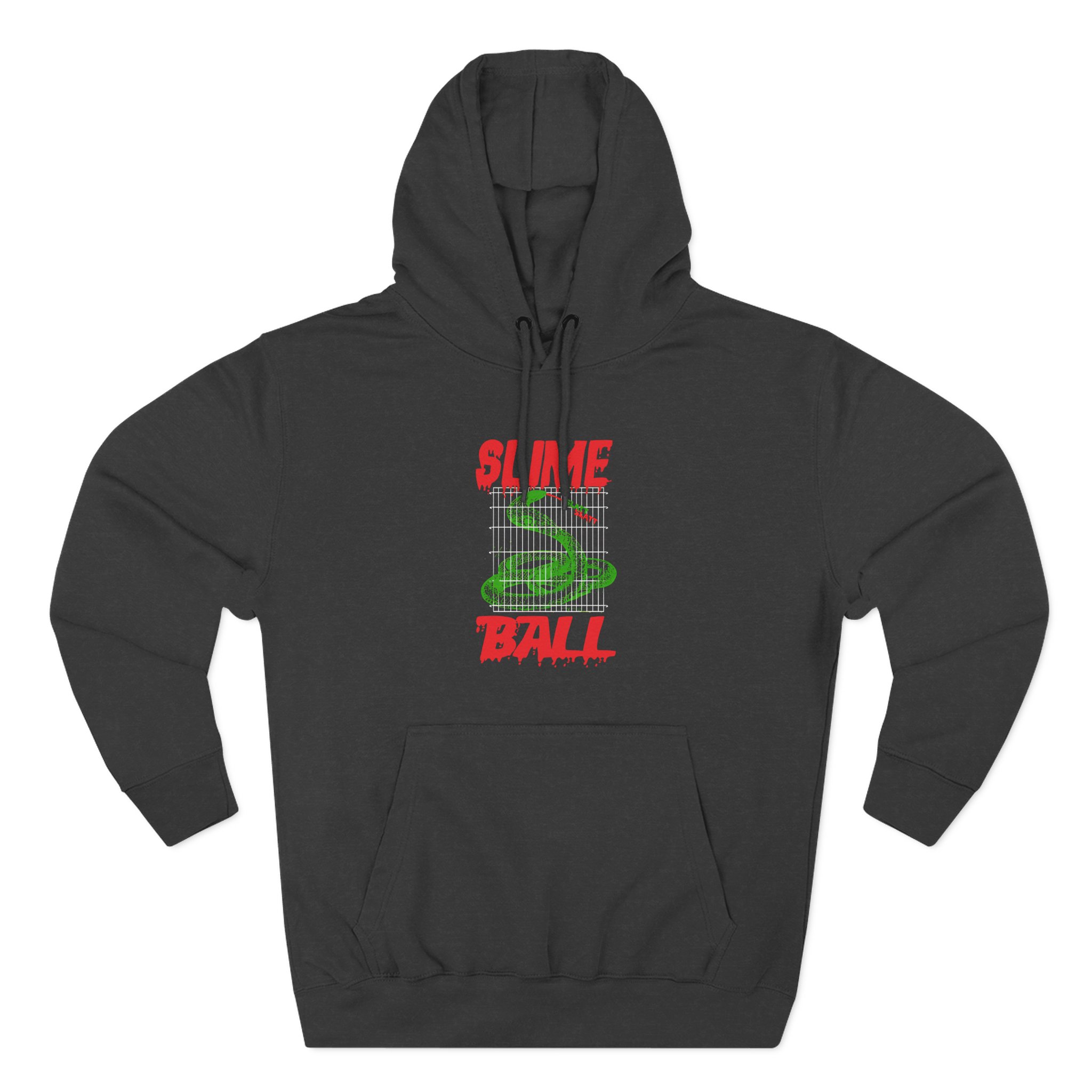 YNW Melly Slime Ball Three-Panel Fleece Hoodie