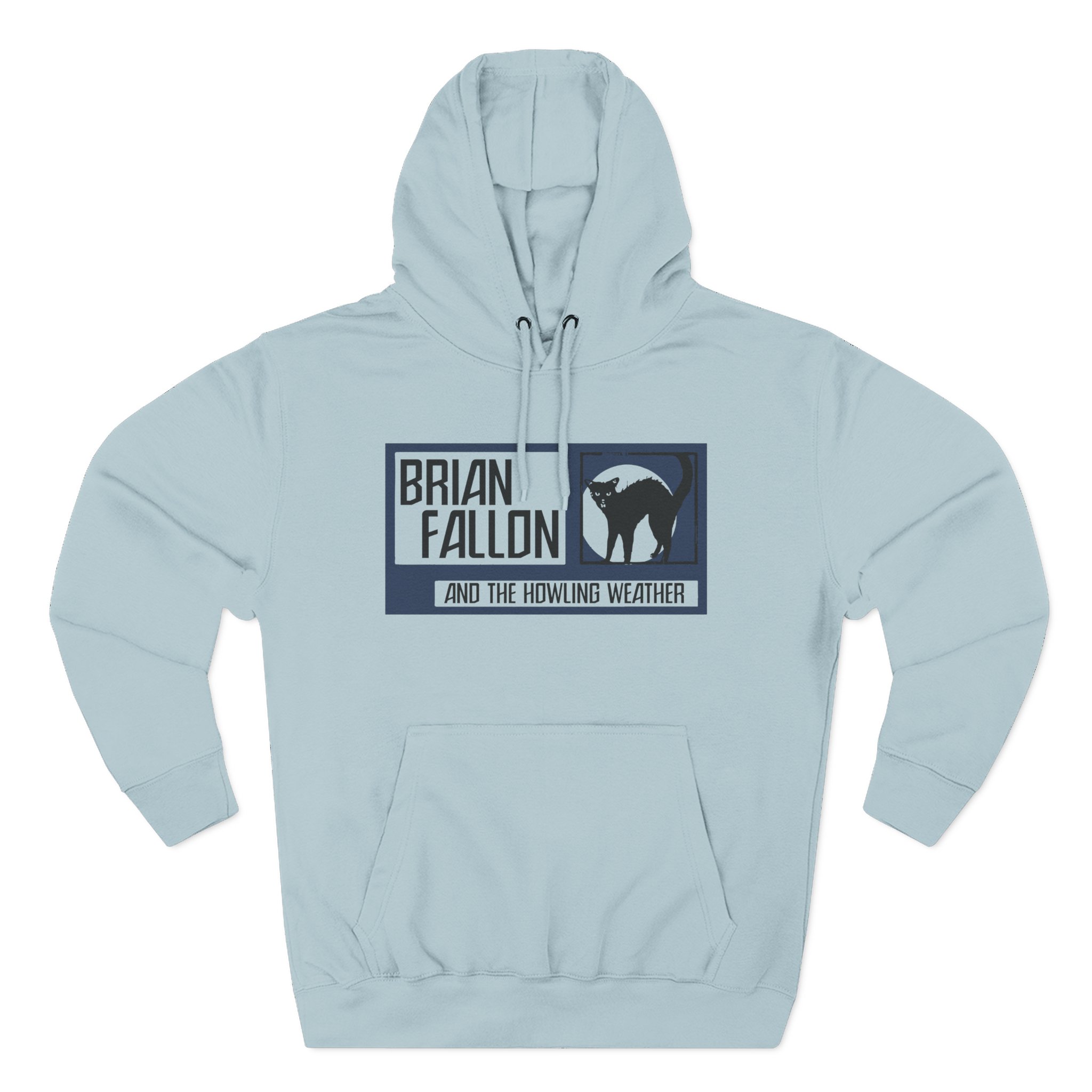 Brian Fallon Cat Three-Panel Fleece Hoodie