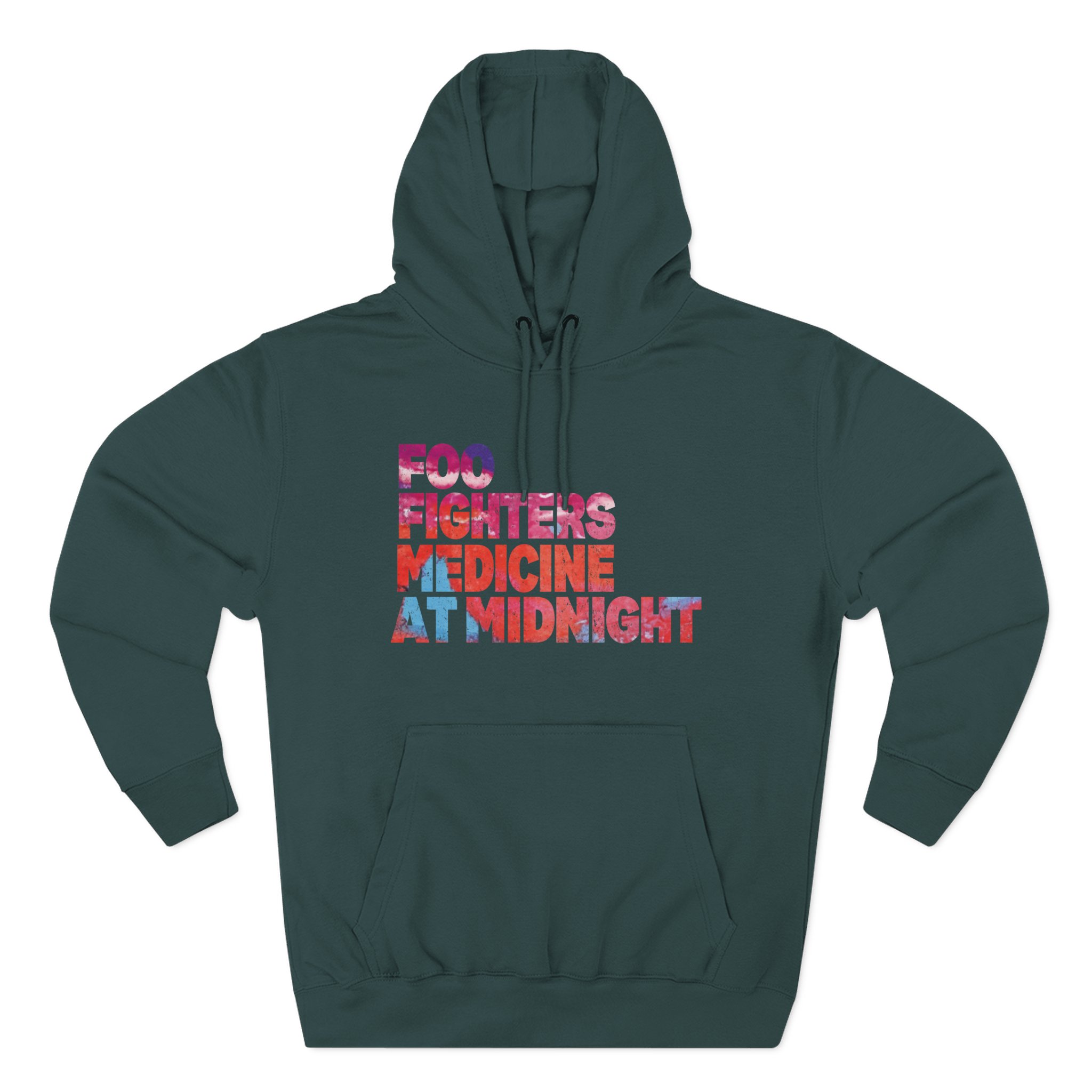 Foo Fighters Stacked Album Three-Panel Fleece Hoodie