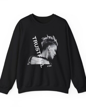 Pink Trustfall Unisex Heavy Blend™ Crewneck Sweatshirt