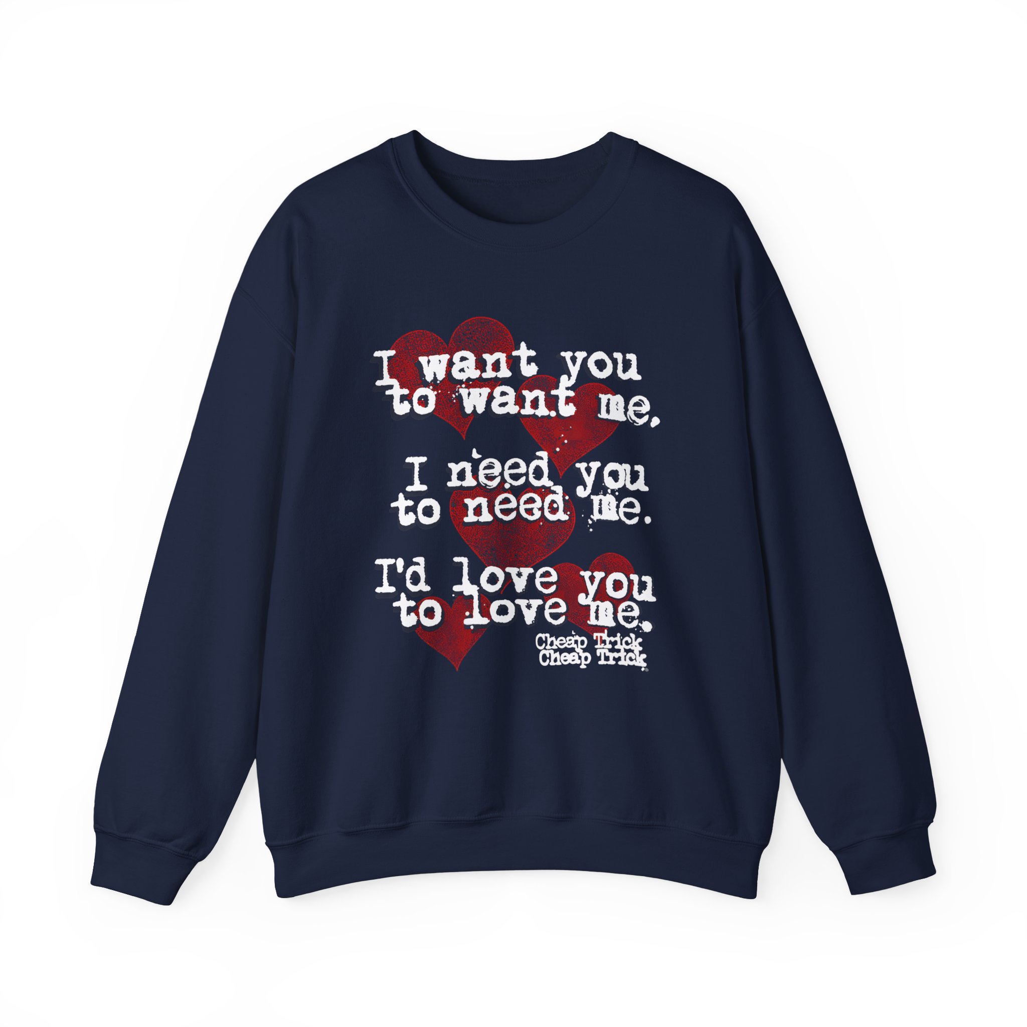 Cheap Trick I Want You to Want Me Unisex Heavy Blendâ„¢ Crewneck Sweatshirt