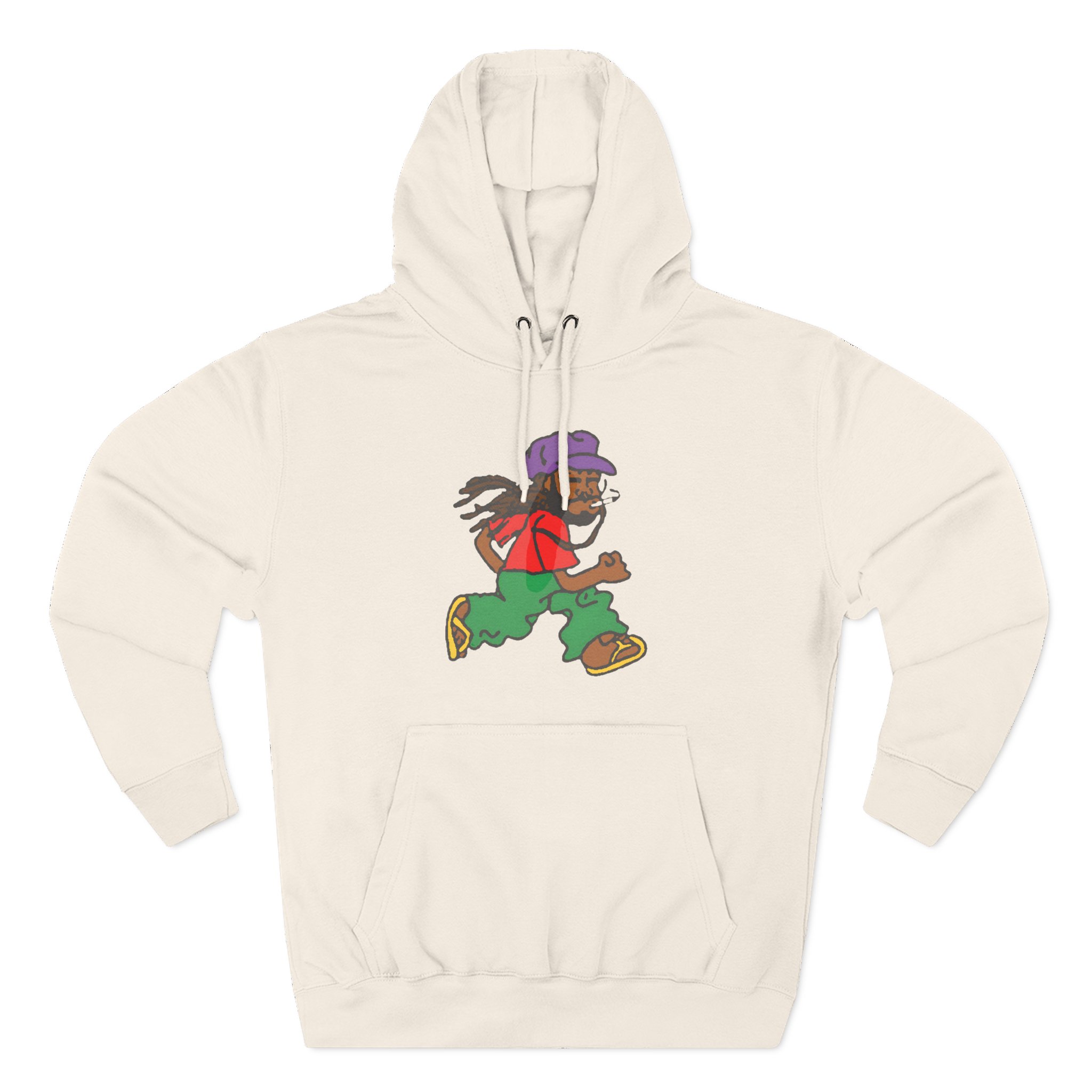 Aminé Running Man Three-Panel Fleece Hoodie