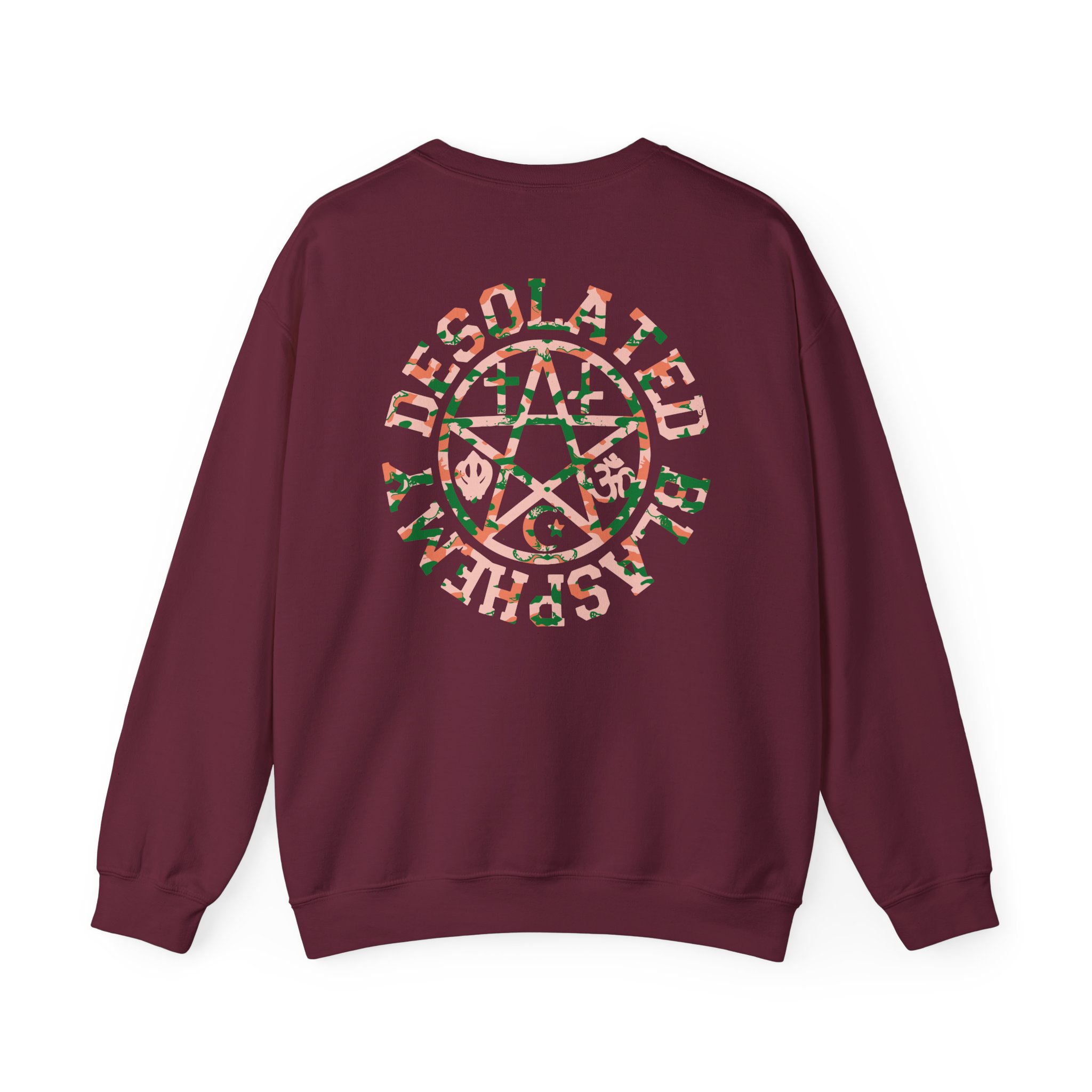 Desolated Blasphemy Unisex Heavy Blendâ„¢ Crewneck Sweatshirt
