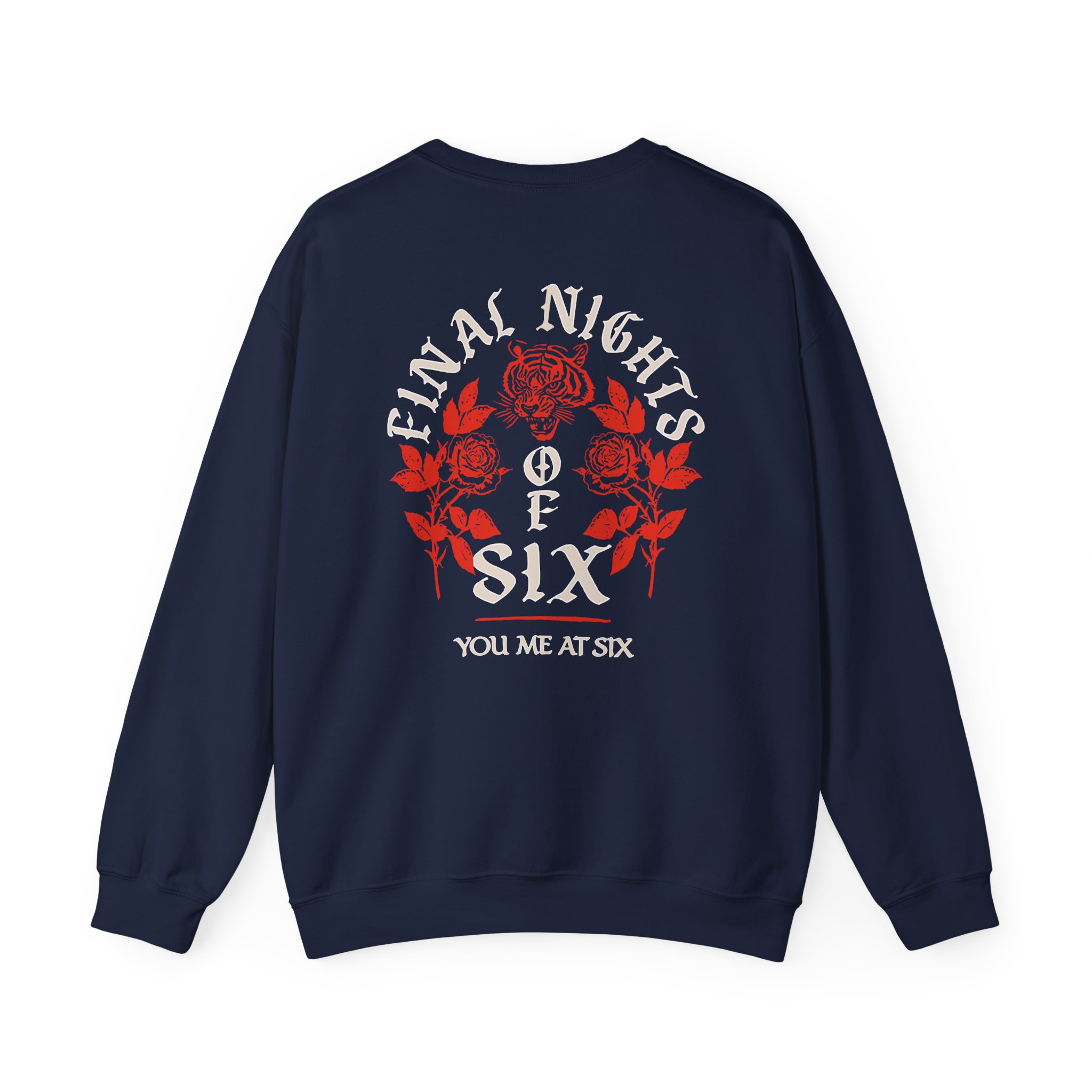You Me at Six Final Nights of Six Tour Unisex Heavy Blendâ„¢ Crewneck Sweatshirt