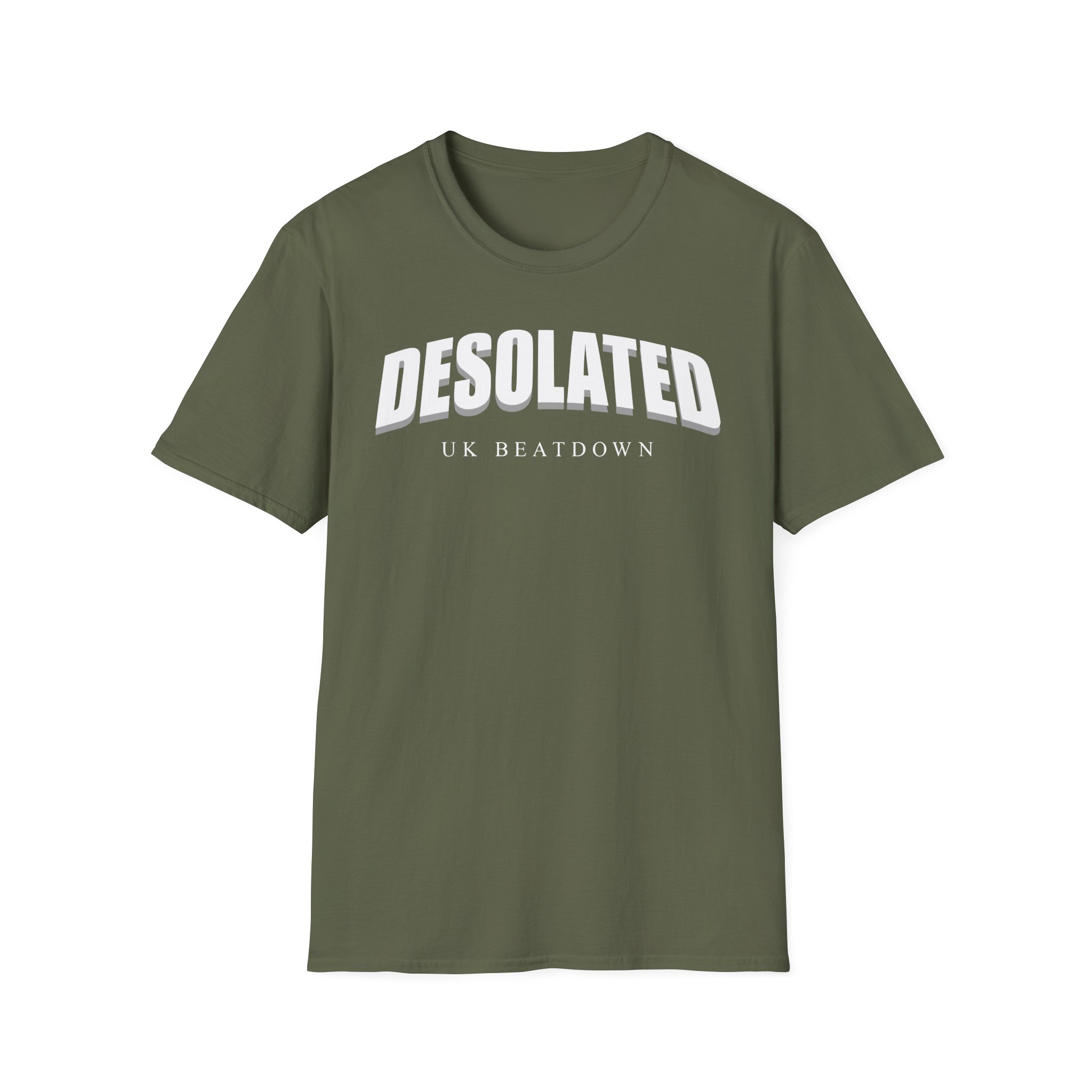 Desolated Finding Peace Unisex Softstyle T-Shirt