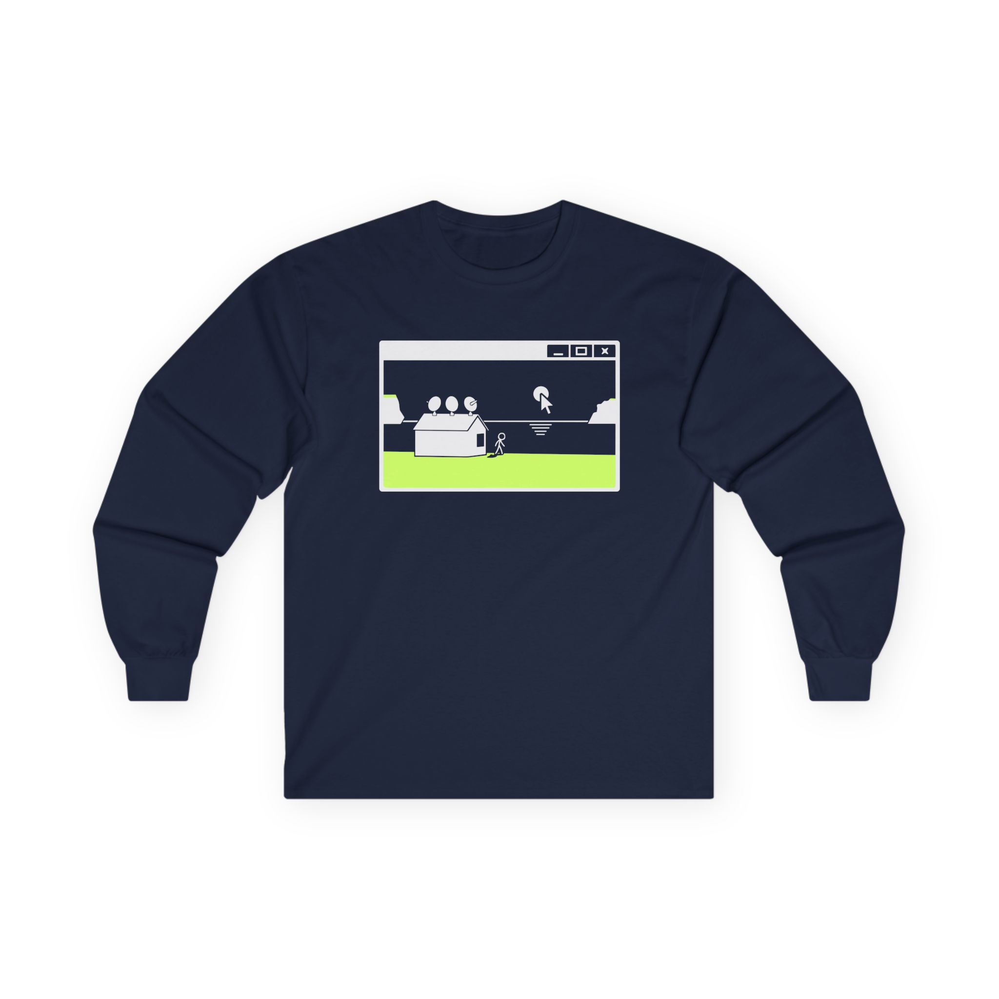 Alan Becker Lo-Fi Unisex Ultra Cotton Long Sleeve Tee