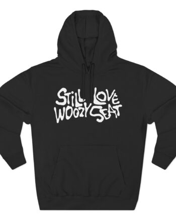 Still Woozy Three-Panel Fleece Hoodie