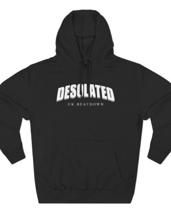Desolated Finding Peace Three-Panel Fleece Hoodie