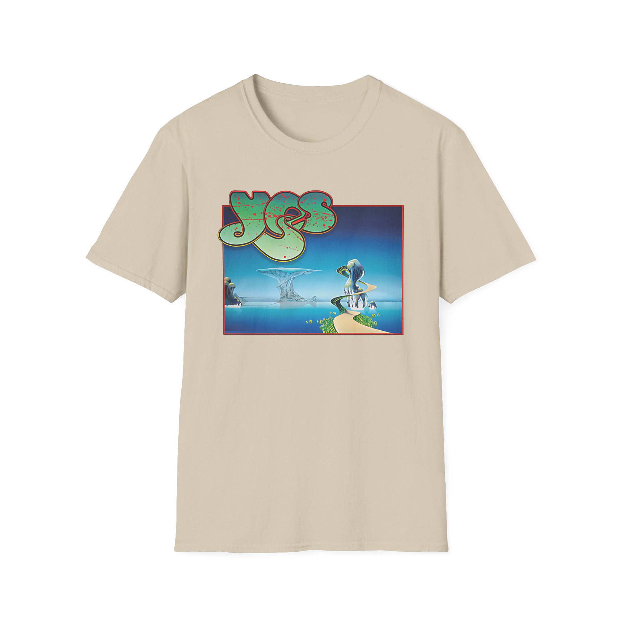 Yes Song Album Cover Unisex Softstyle T-Shirt
