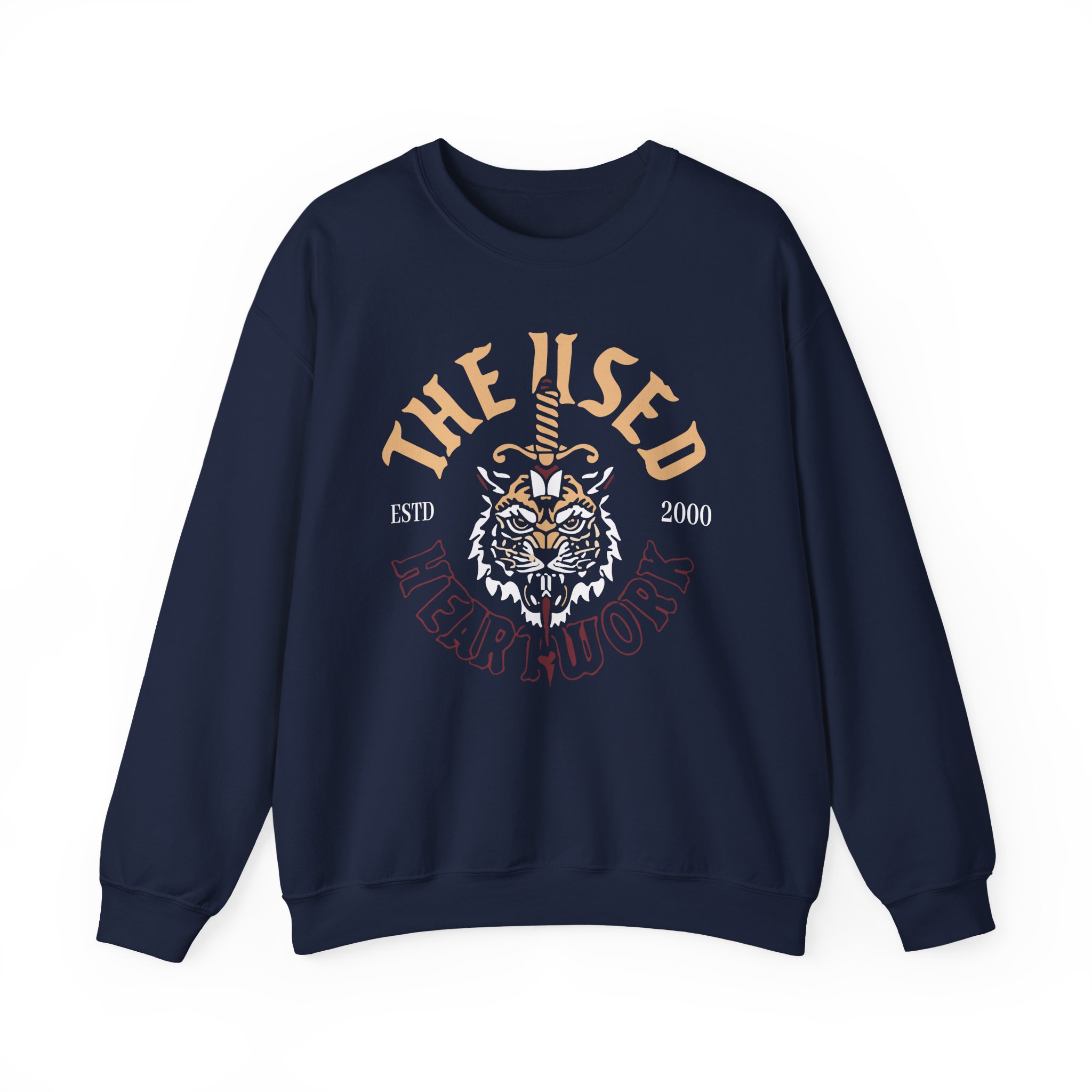The Used Self Titled 25 Year Unisex Heavy Blendâ„¢ Crewneck Sweatshirt