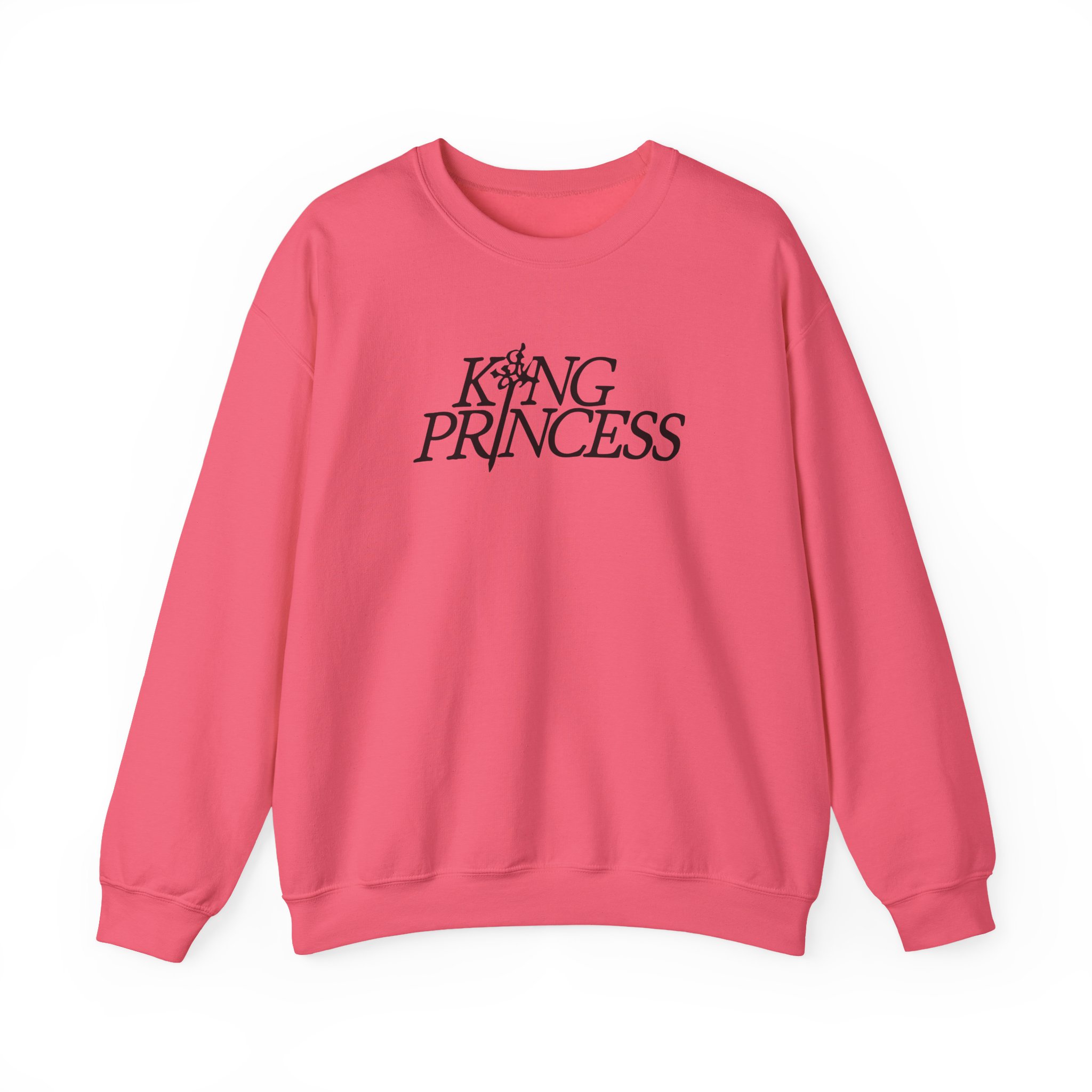 King Princess logo Unisex Heavy Blendâ„¢ Crewneck Sweatshirt