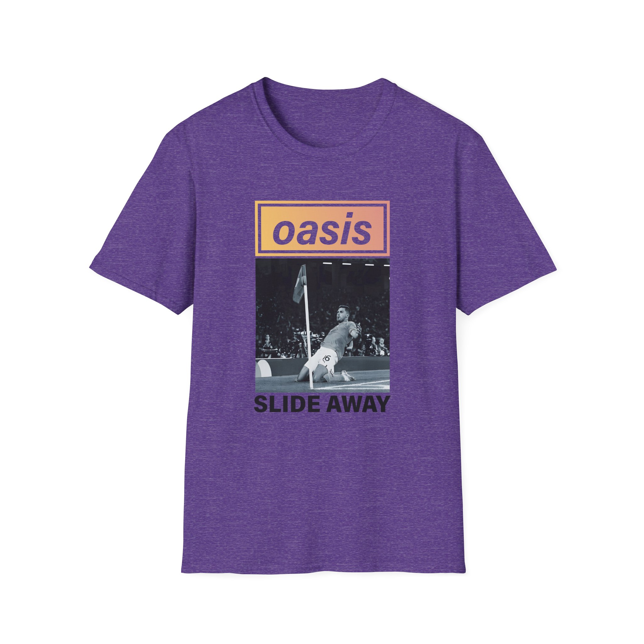 Oasis Man City Slide Away Unisex Softstyle T-Shirt