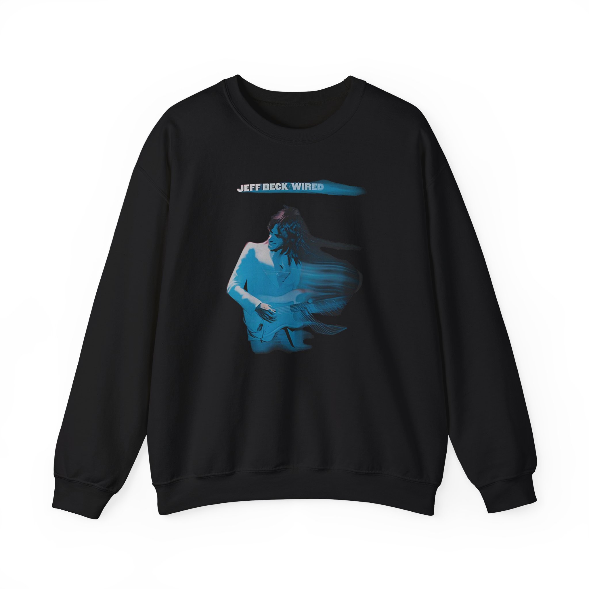 Jeff Beck Wired Unisex Heavy Blendâ„¢ Crewneck Sweatshirt