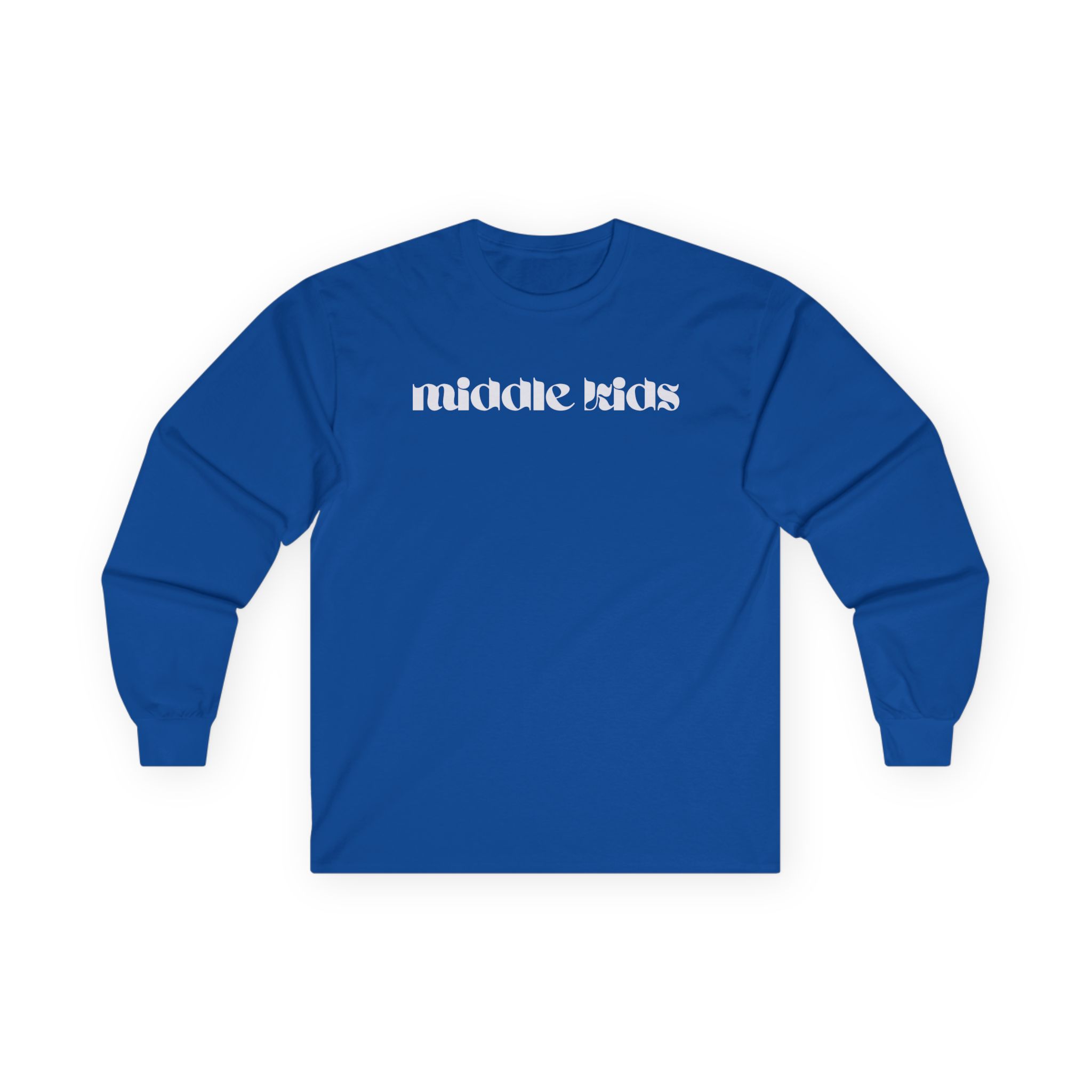 Middle Kids Logo Unisex Ultra Cotton Long Sleeve Tee