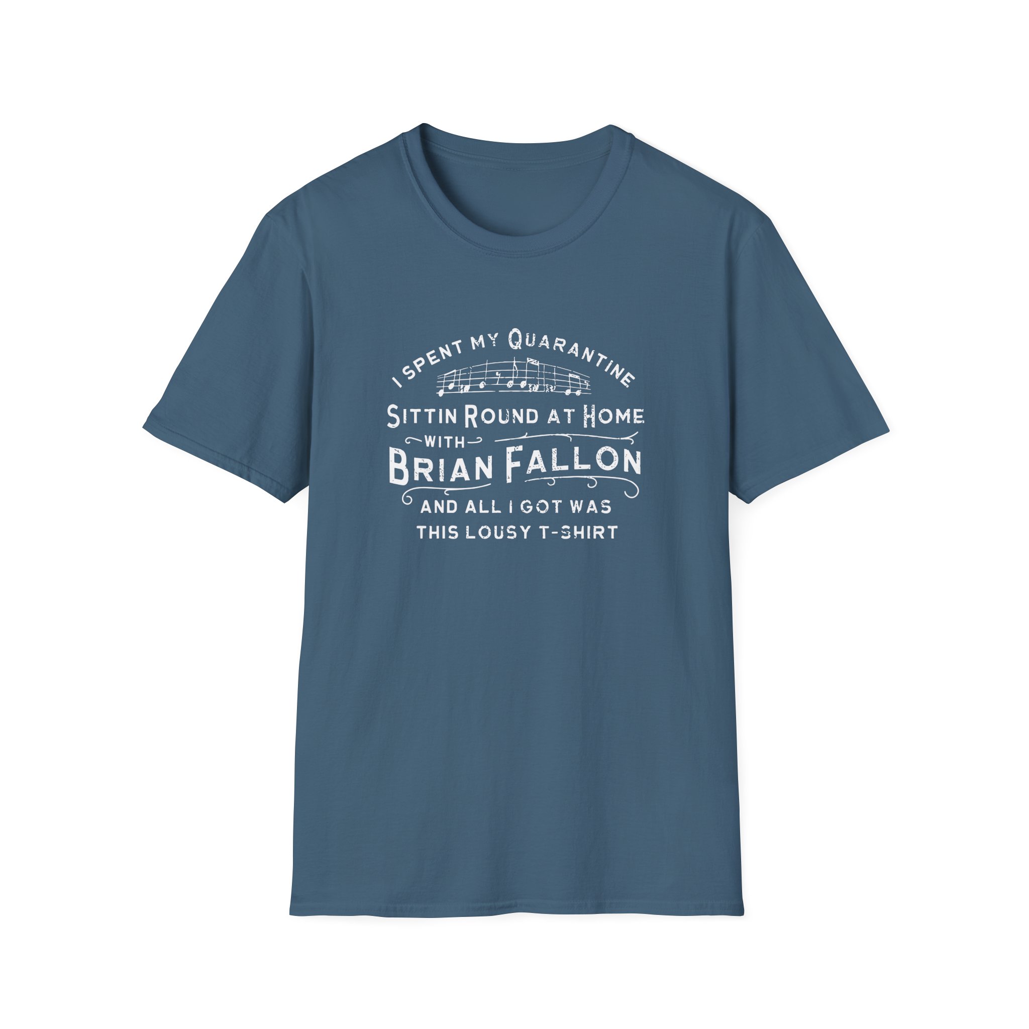 Brian Fallon Sittin Round Unisex Softstyle T-Shirt