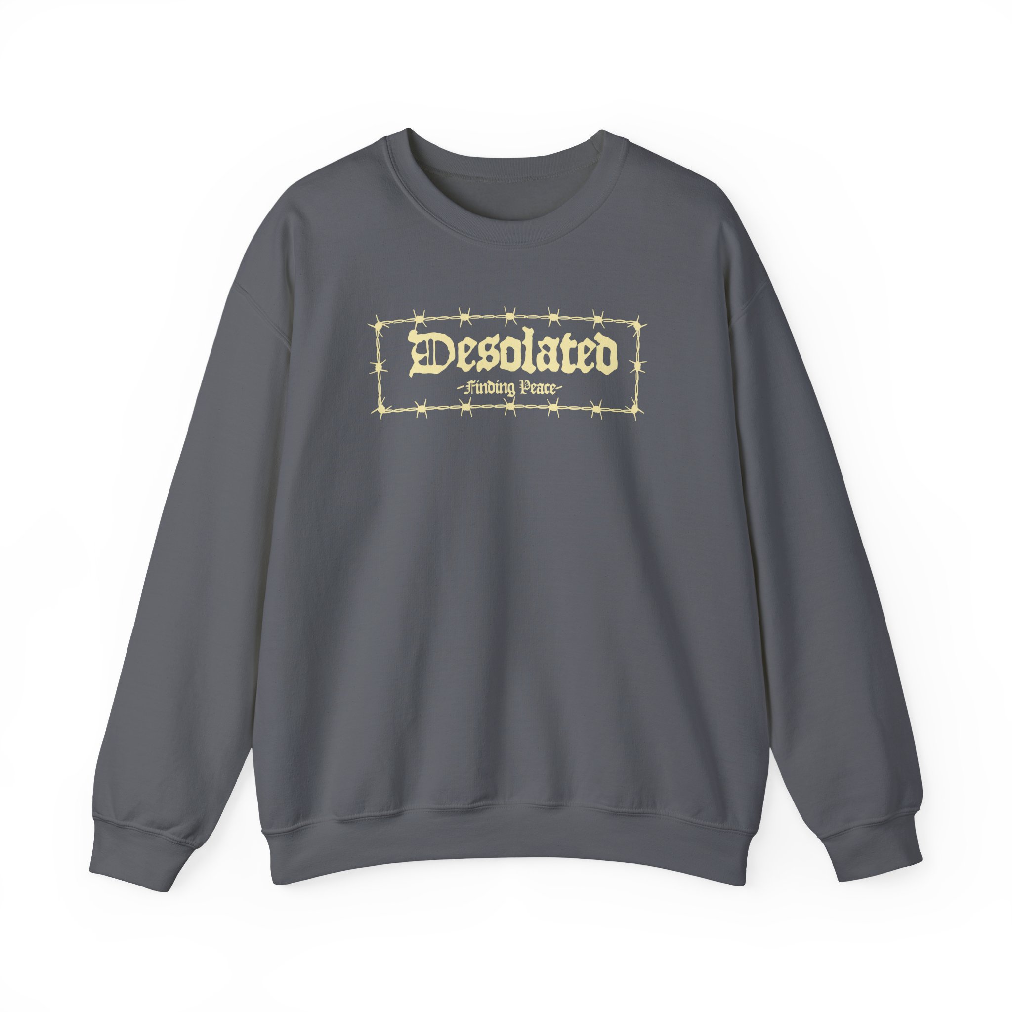 Desolated Finding Peace Unisex Heavy Blendâ„¢ Crewneck Sweatshirt