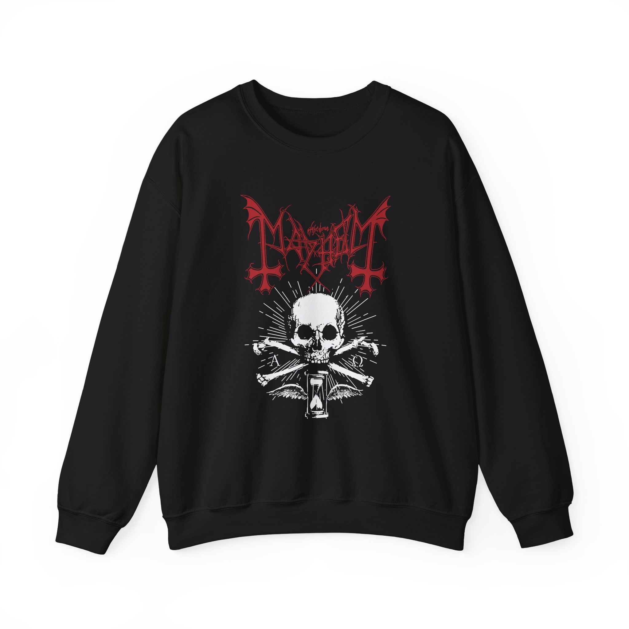 Mayhem Skull Snake Unisex Heavy Blendâ„¢ Crewneck Sweatshirt