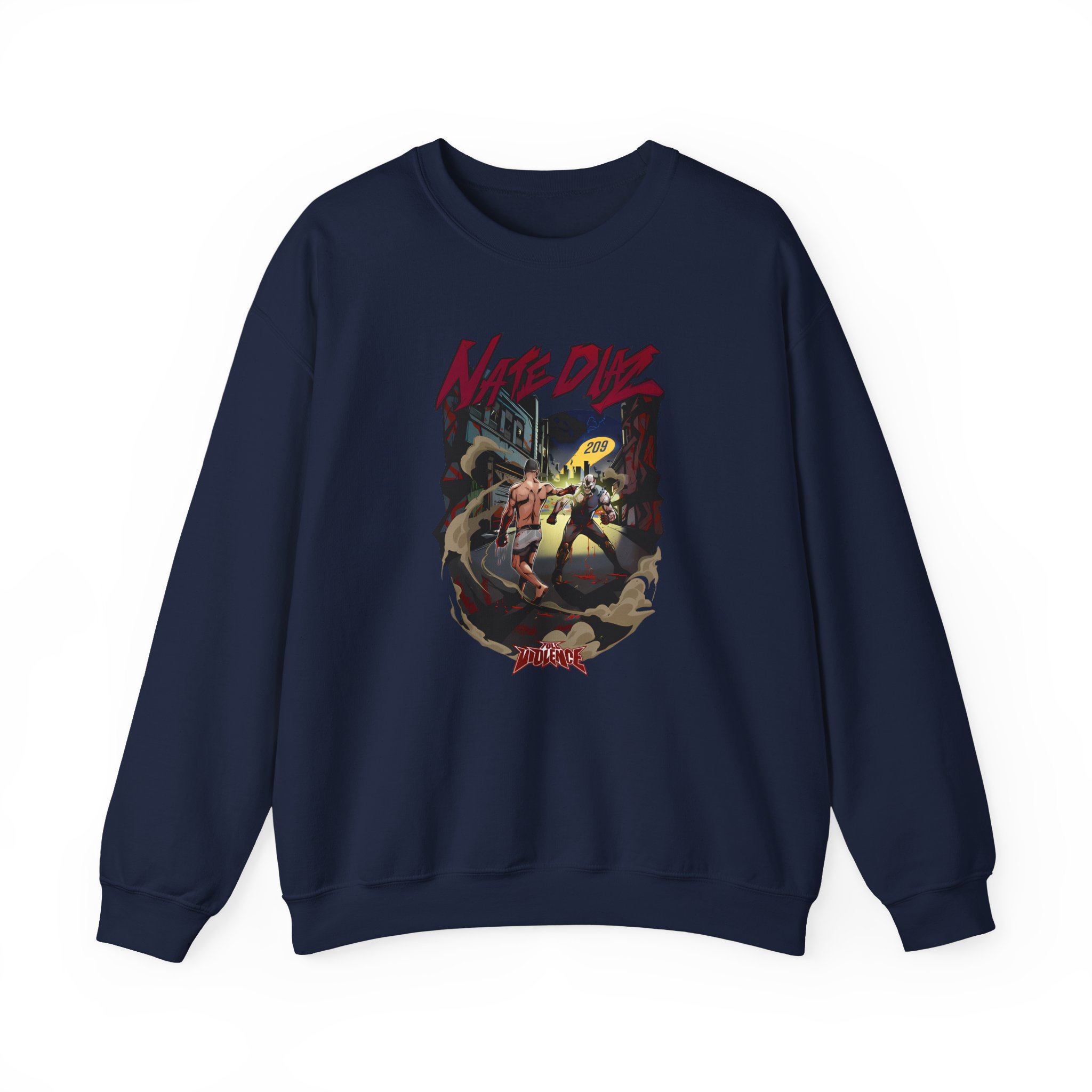 Nate Diaz Unisex Heavy Blendâ„¢ Crewneck Sweatshirt