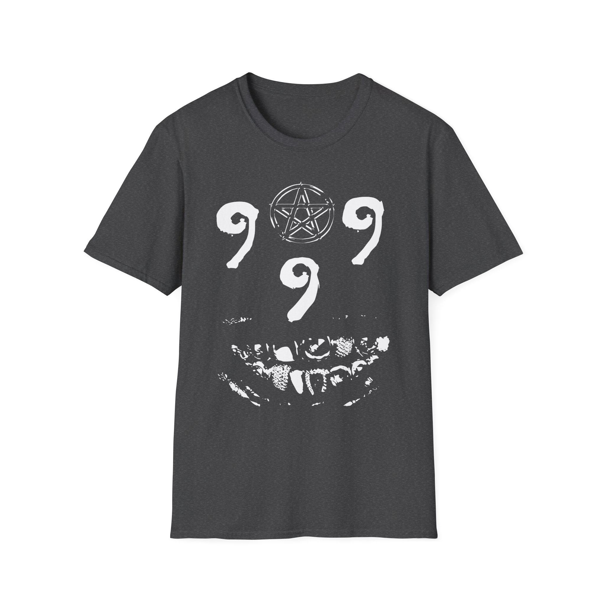 Ho99o9 When a Dog Shows His Teeth Unisex Softstyle T-Shirt
