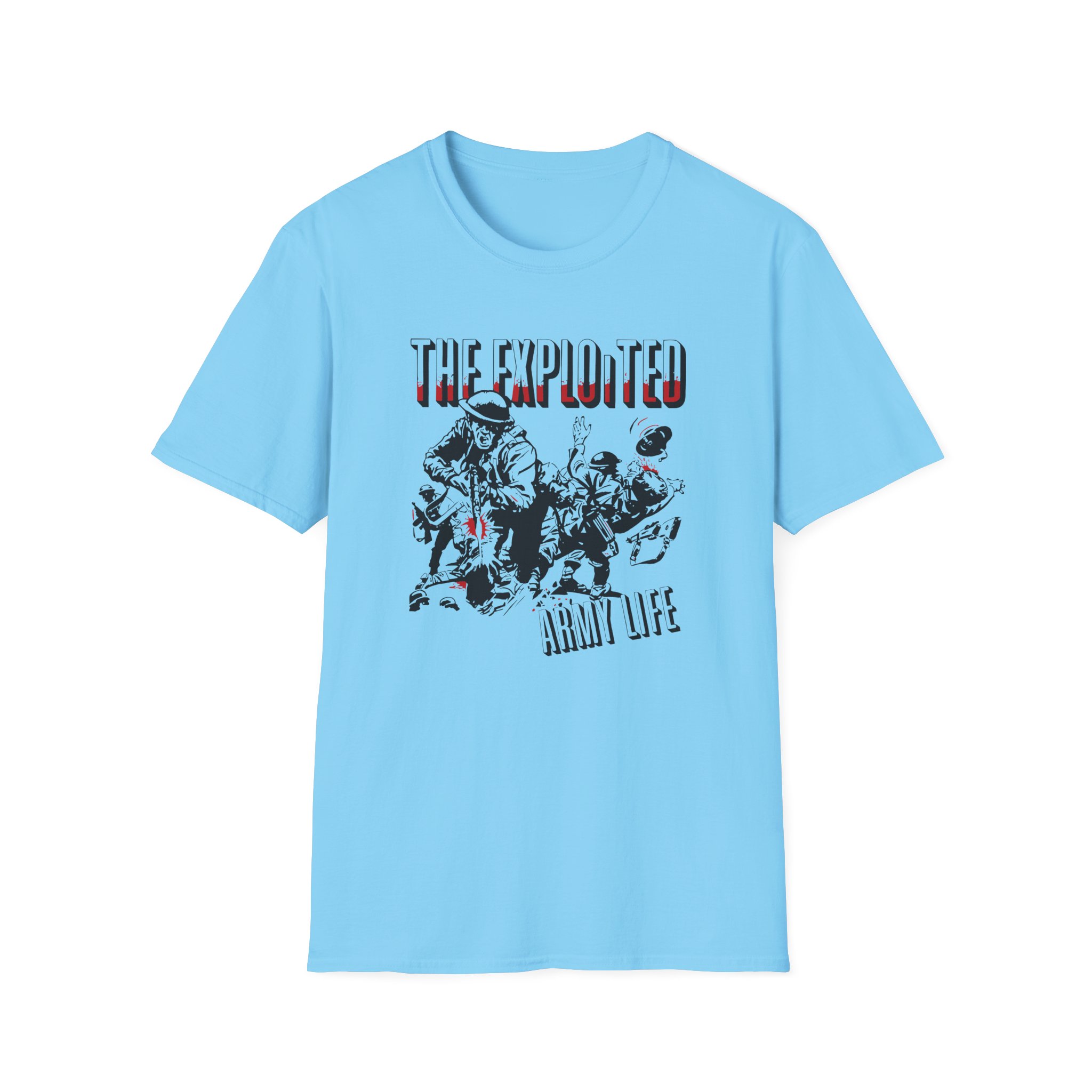 The Exploited Army Life Unisex Softstyle T-Shirt