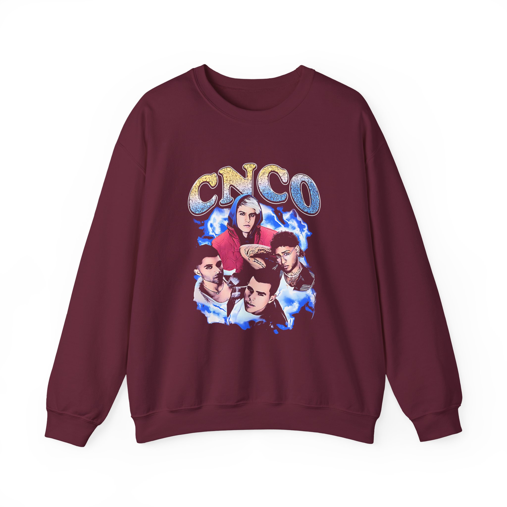 Cnco Camiseta La Equivocada Lavada Unisex Heavy Blendâ„¢ Crewneck Sweatshirt