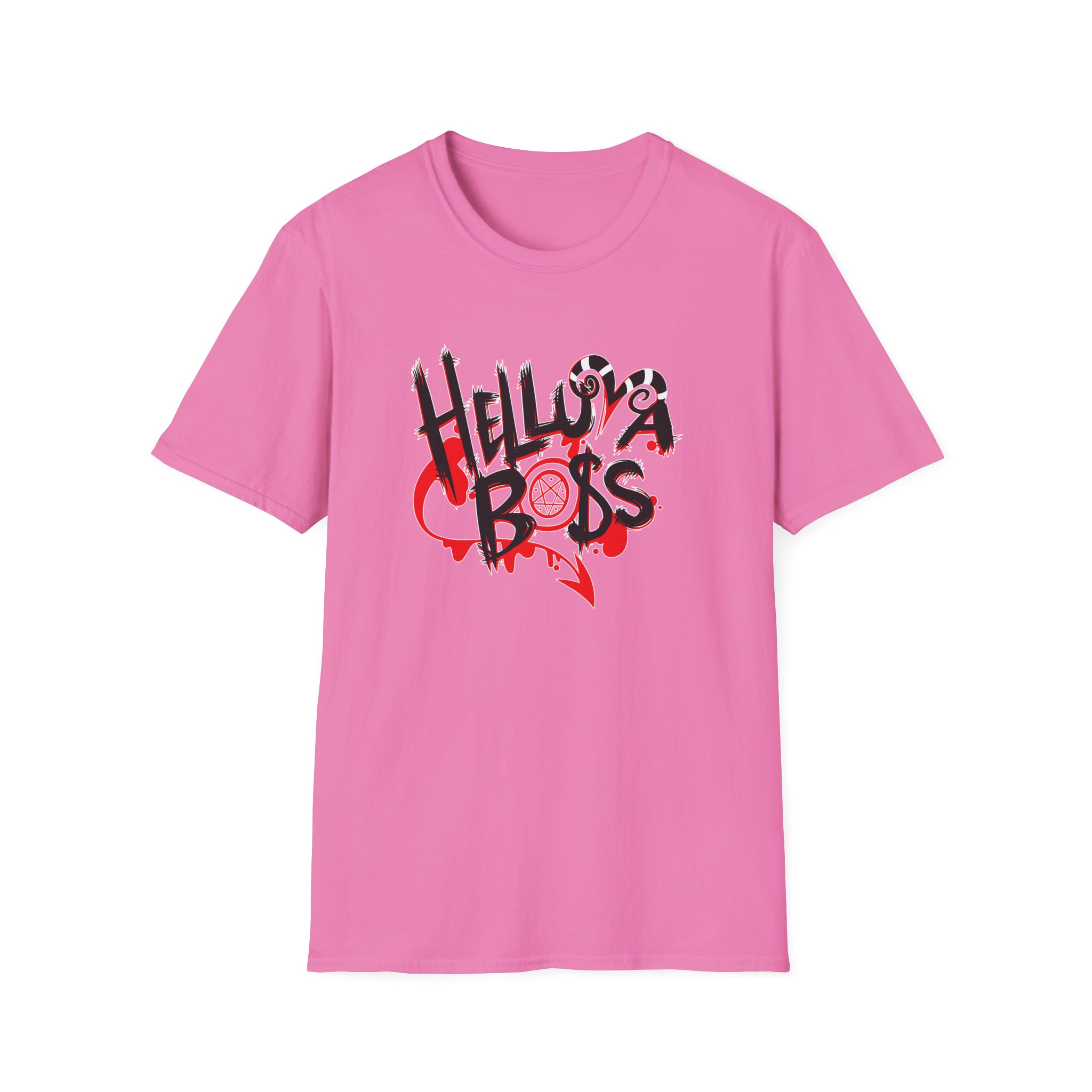 Helluva Boss Logo Unisex Softstyle T-Shirt