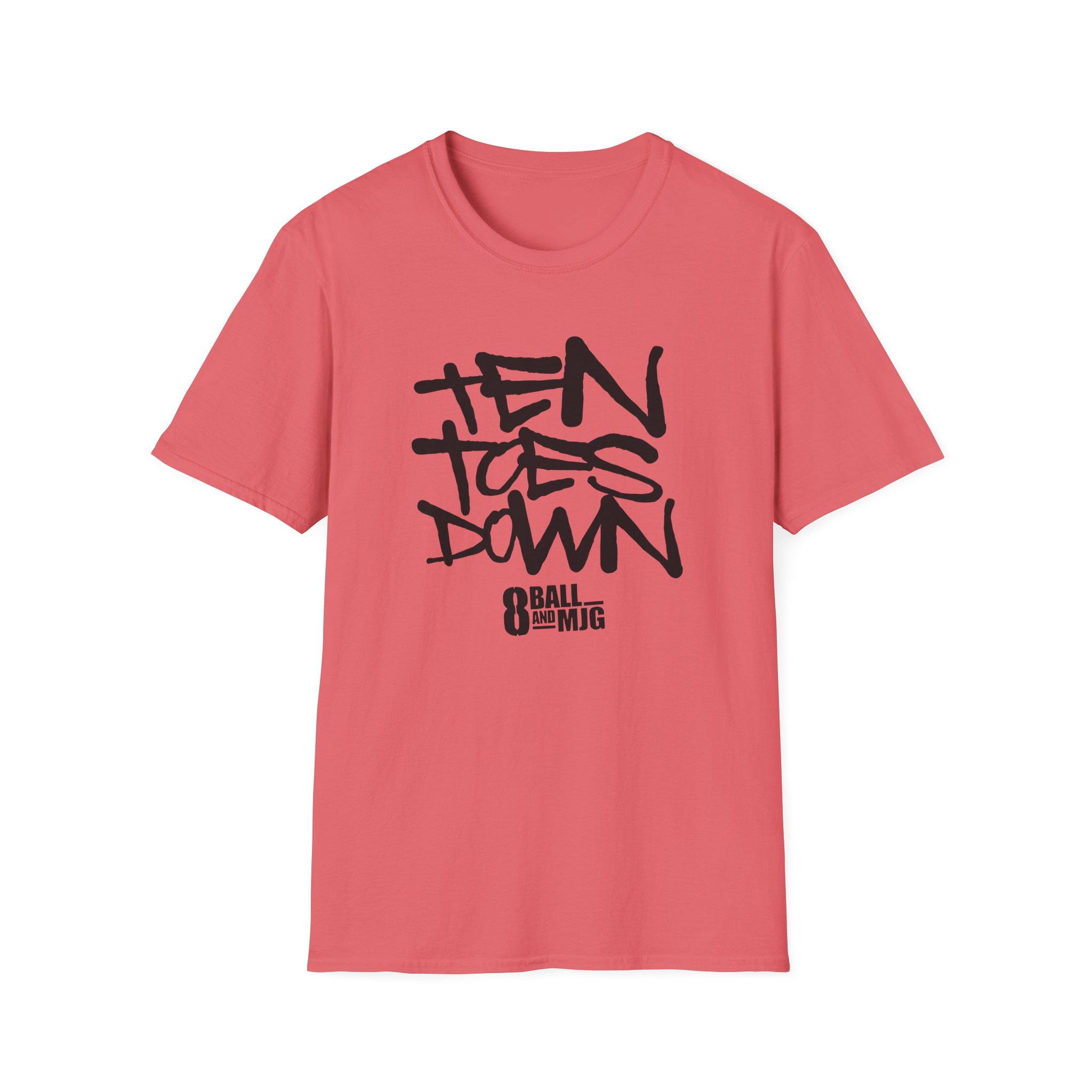 8ball Mjg Ten Toes Down Unisex Softstyle T-Shirt