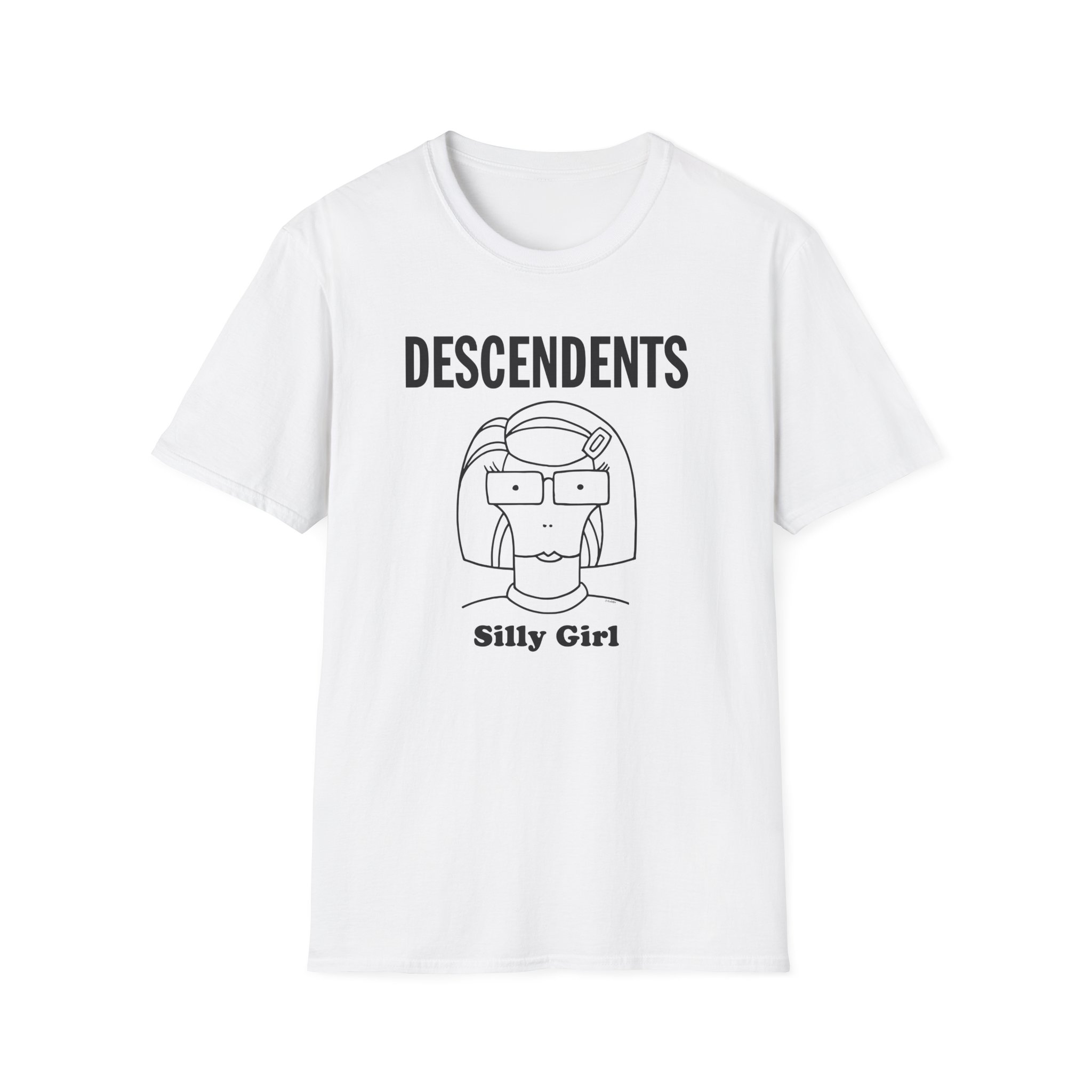 Descendents Silly Girl Unisex Softstyle T-Shirt