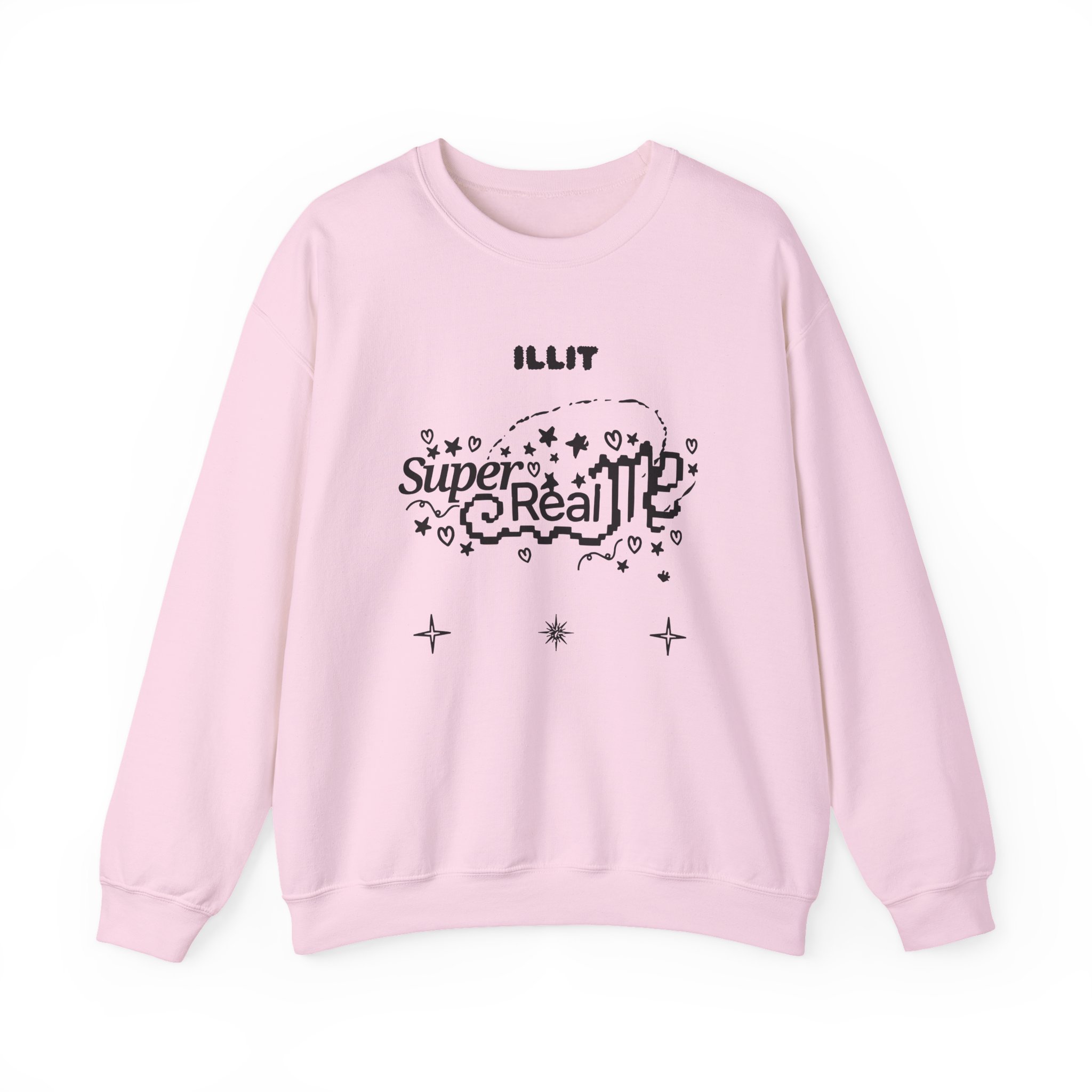 ILLIT Kpop Girl Band Unisex Heavy Blendâ„¢ Crewneck Sweatshirt