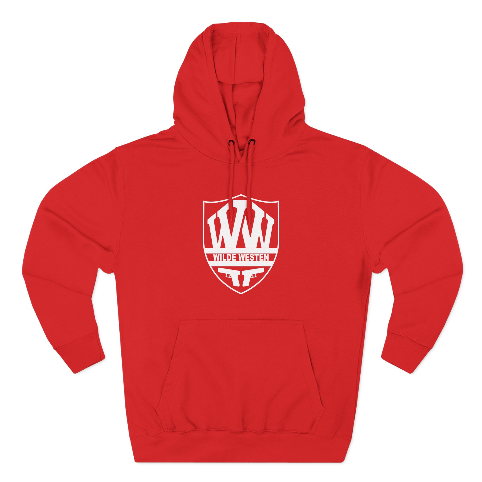 Mula B Louis Wilde Westen Logo Three-Panel Fleece Hoodie