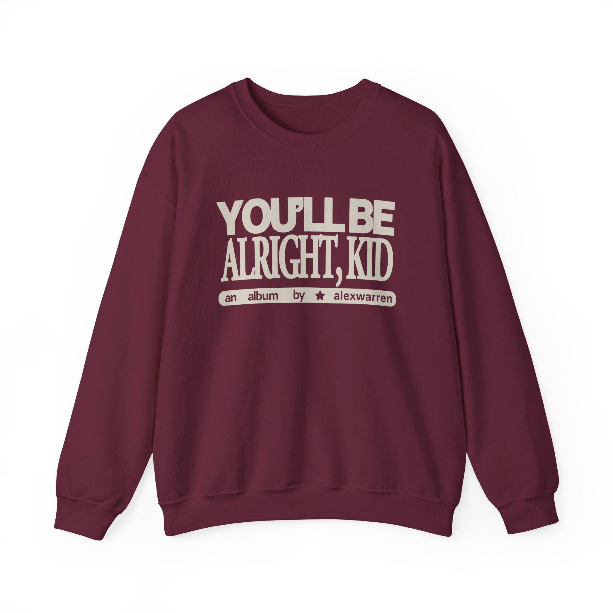 Alex Warren You’ll Be Alright Kid Unisex Heavy Blend™ Crewneck Sweatshirt