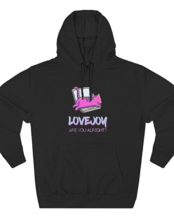 Lovejoy Three-Panel Fleece Hoodie