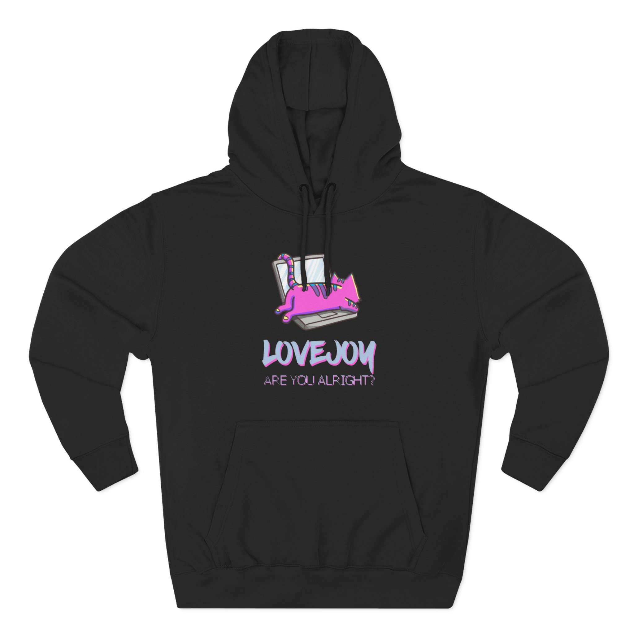 Lovejoy Three-Panel Fleece Hoodie