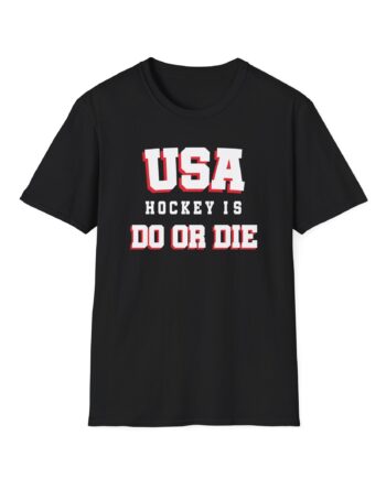 Spittin Chiclets Usa Do or Die Unisex Softstyle T-Shirt