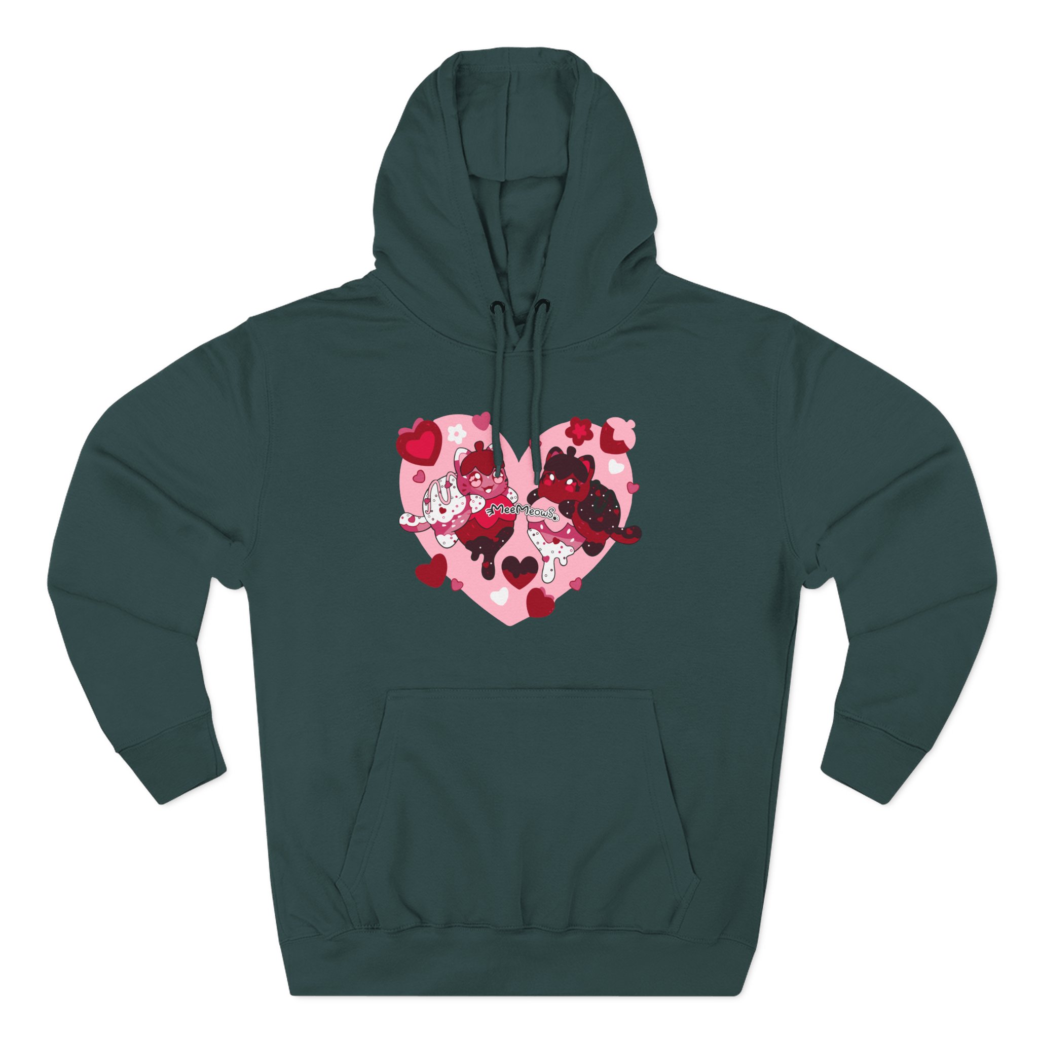 Aphmau Valentine's Day Three-Panel Fleece Hoodie